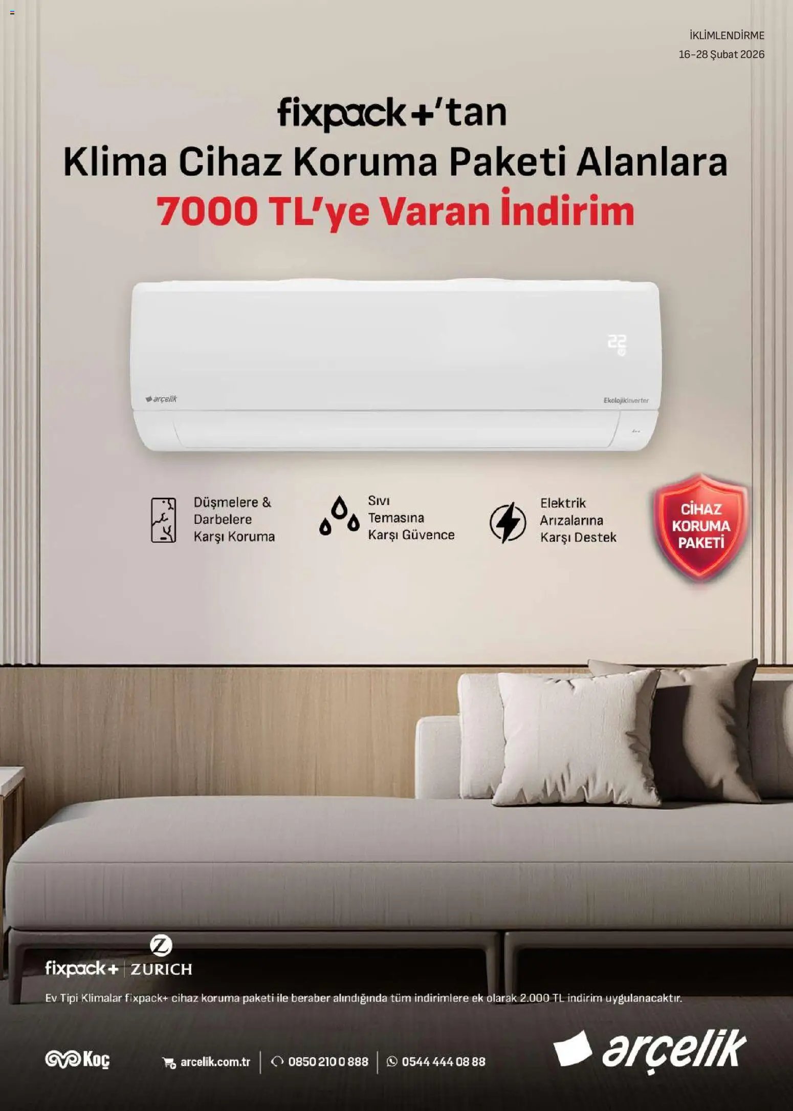 Arçelik İklimlendirme Kataloğu