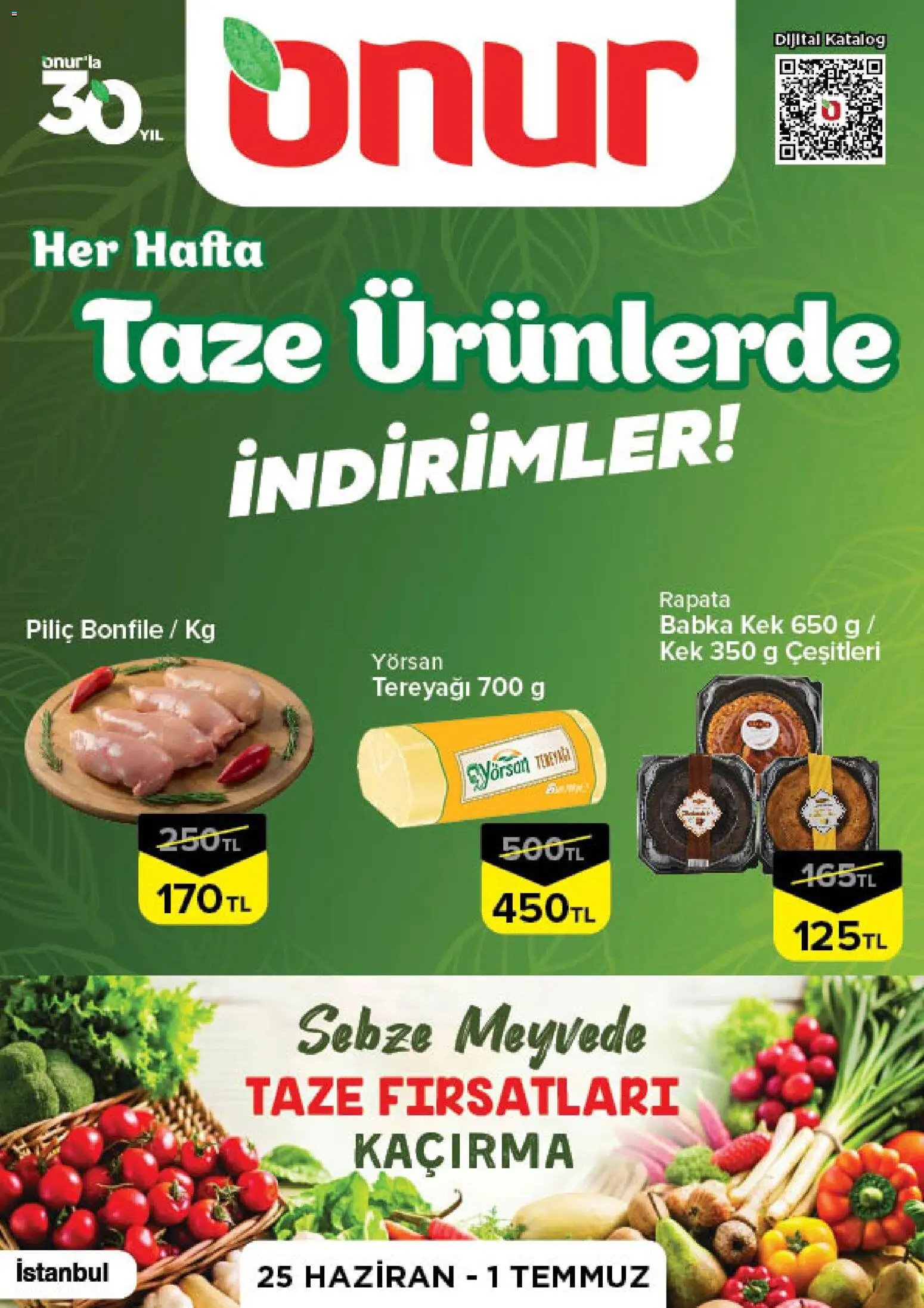 Onur Market - Taze Ürünlerde İndirimler