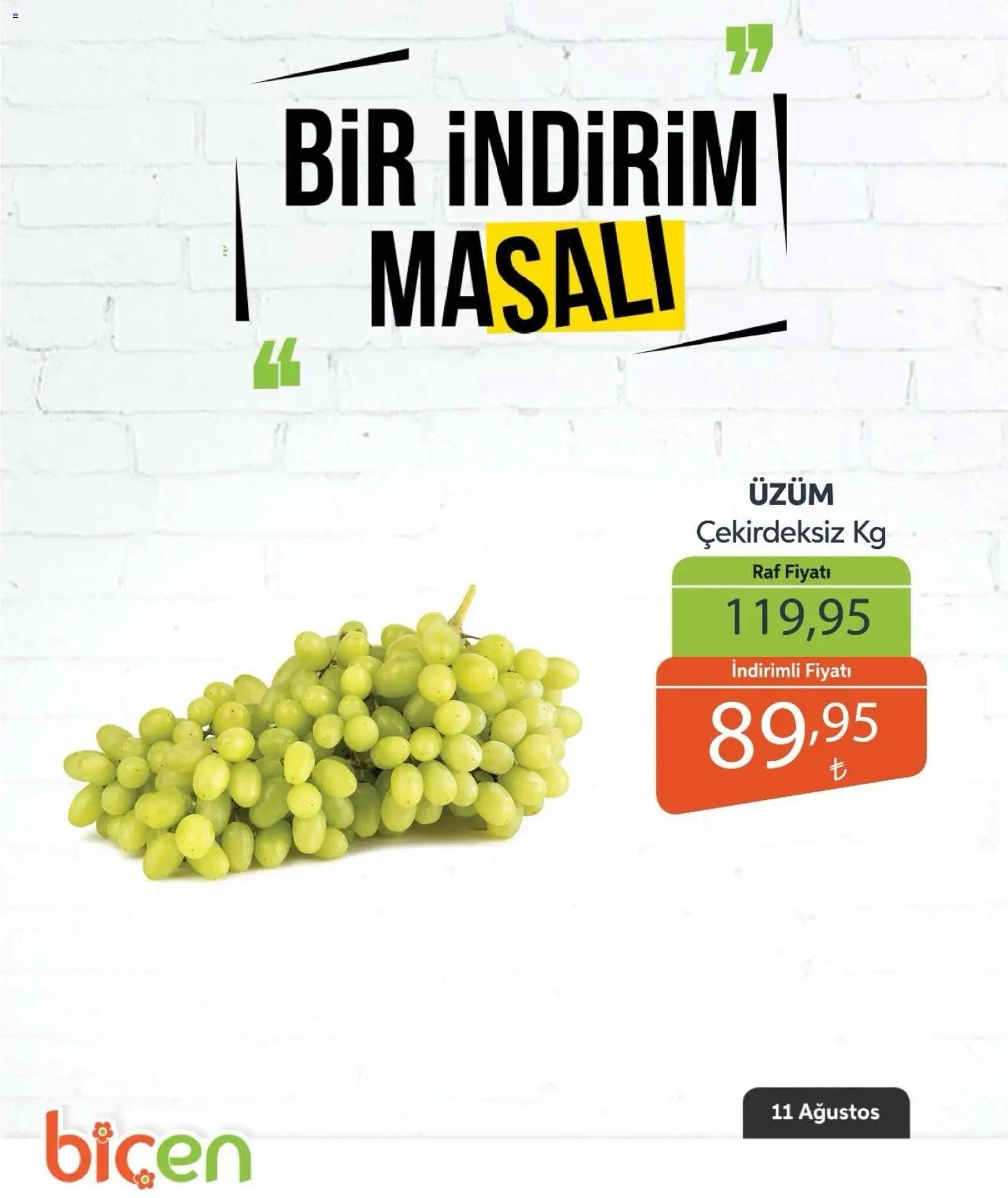 Biçen Market - Bir İndirim MaSalı - meyve