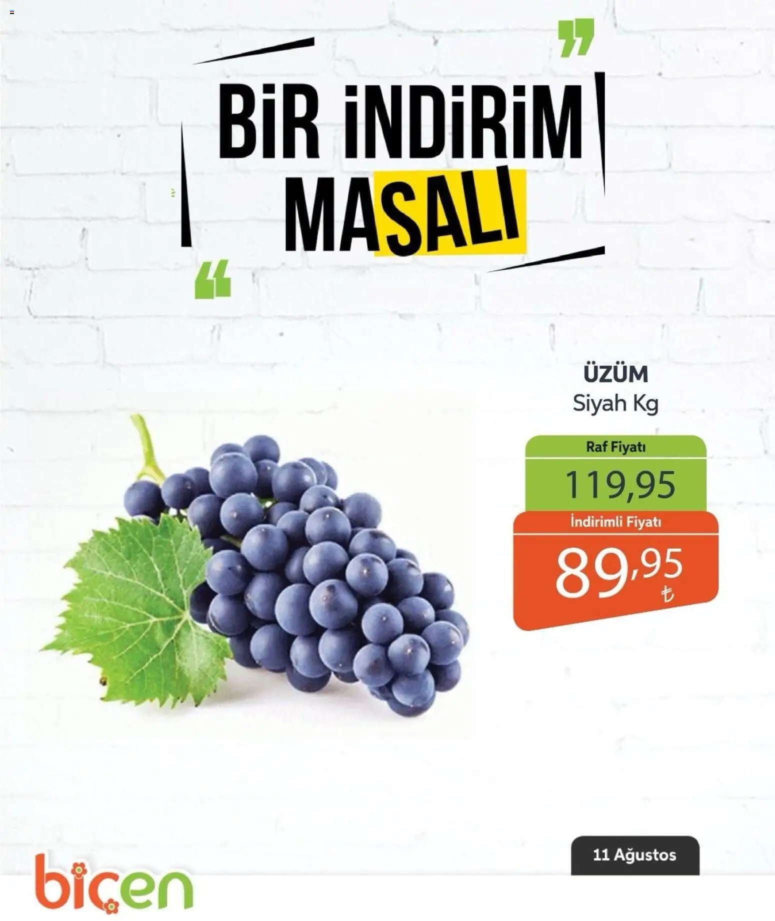 Biçen Market - Bir İndirim MaSalı - meyve
