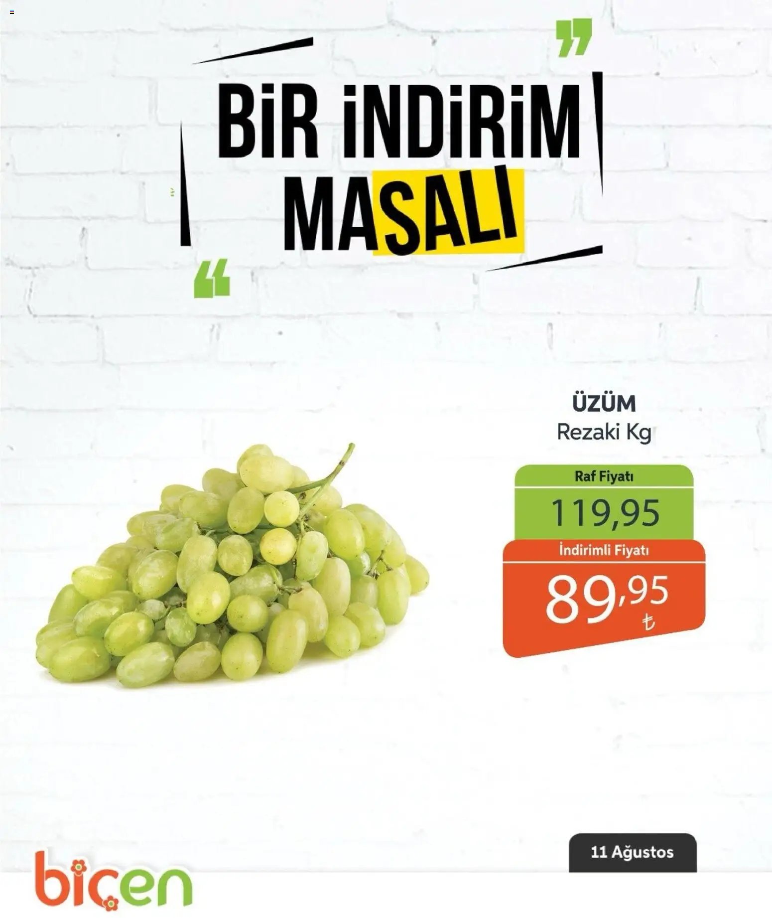Biçen Market - Bir İndirim MaSalı - meyve