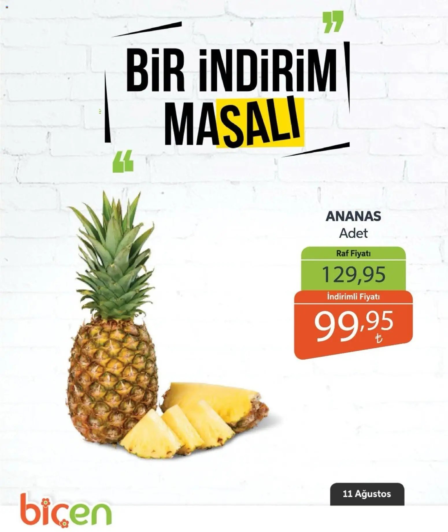 Biçen Market - Bir İndirim MaSalı - meyve
