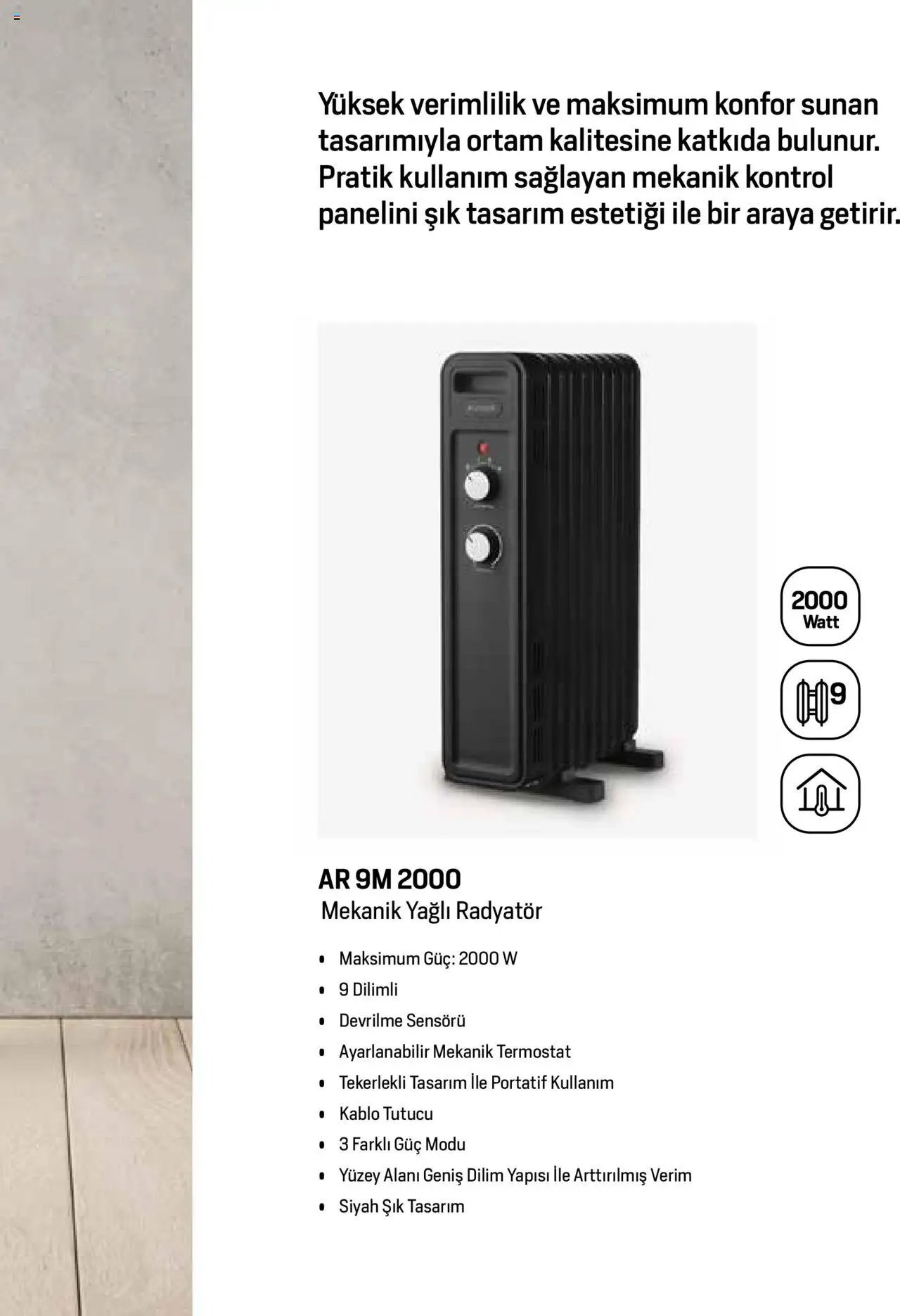 Arçelik Katalog - Isıtıcı
