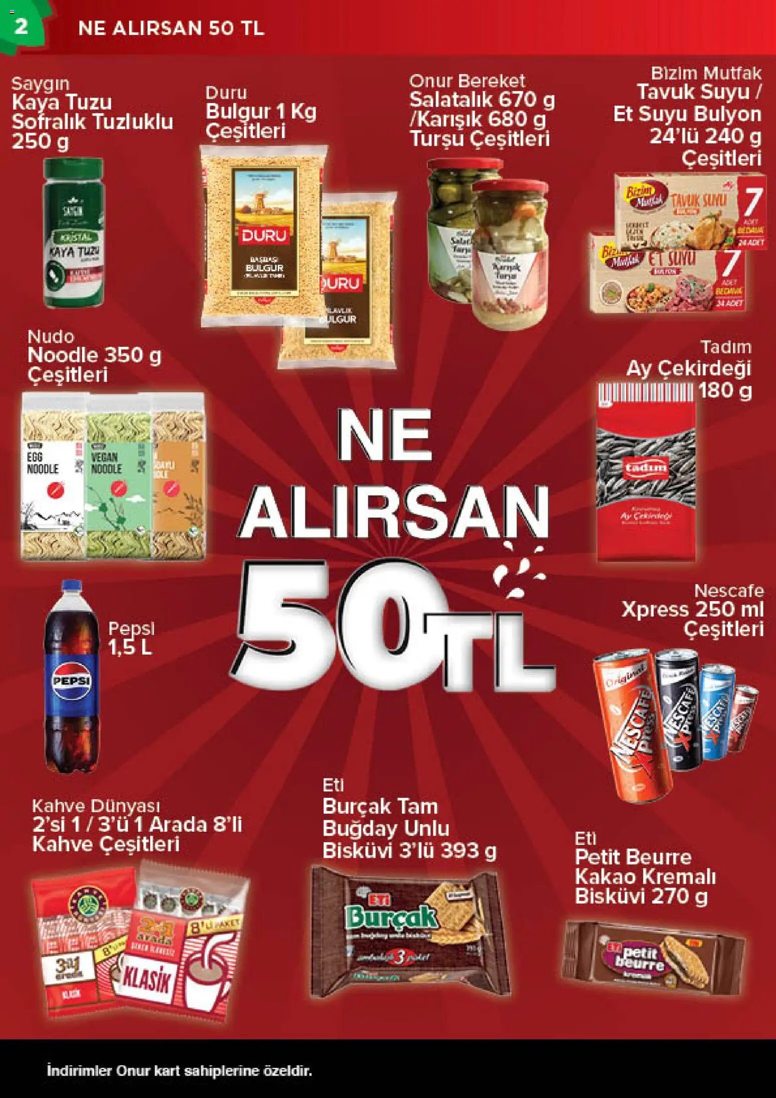 Onur Market Katalog - Bursa