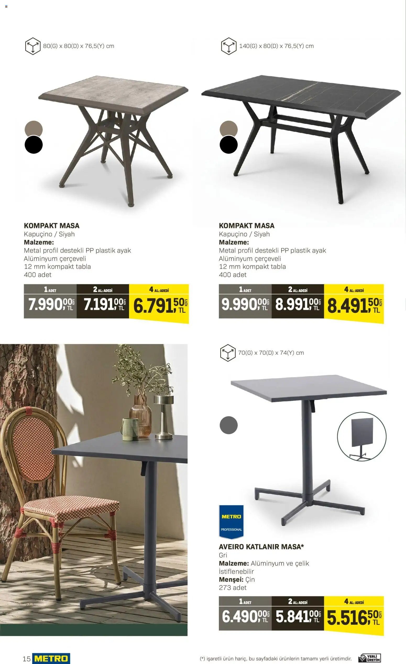 Metro - Açık Hava Çözümleri