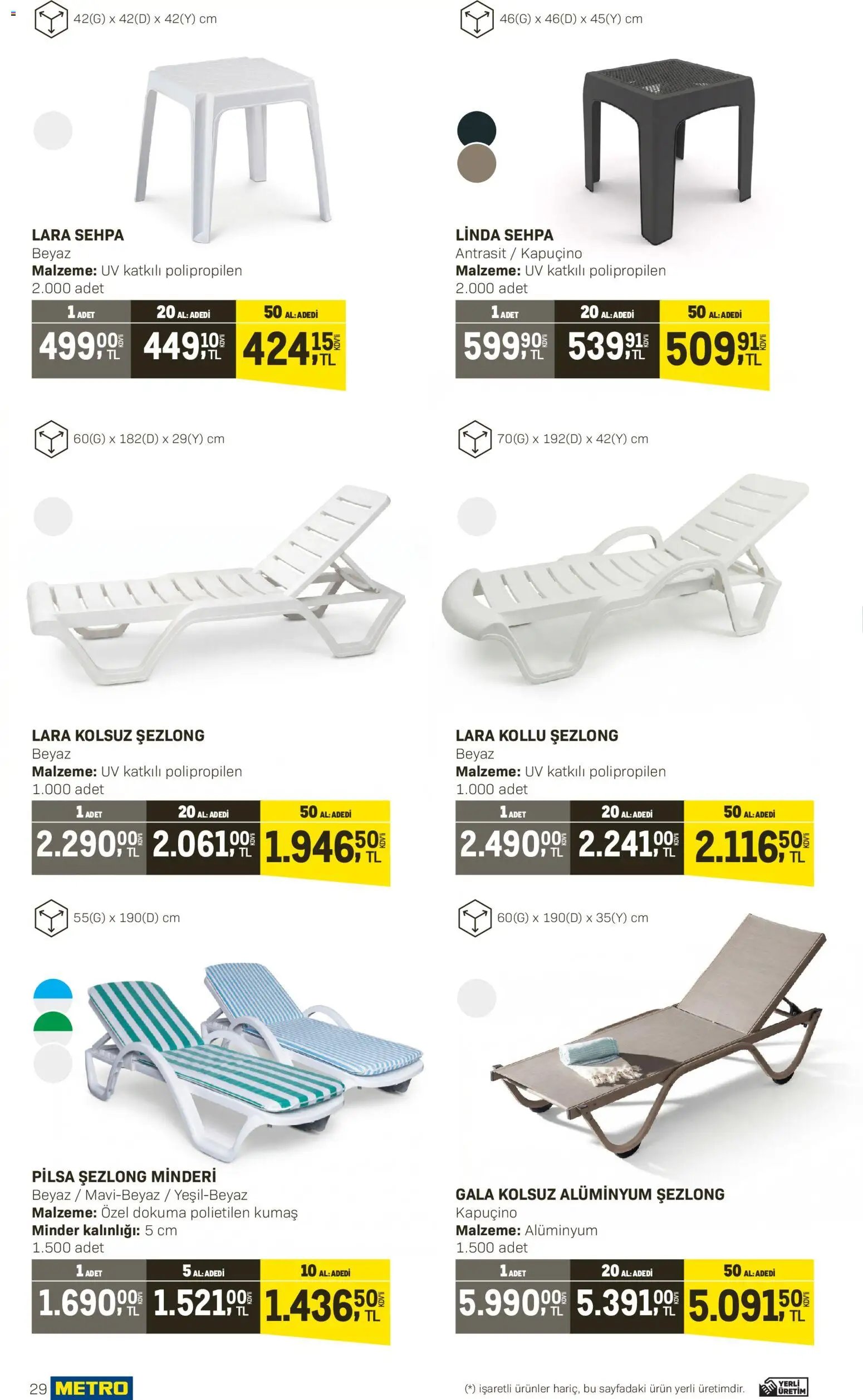 Metro - Açık Hava Çözümleri