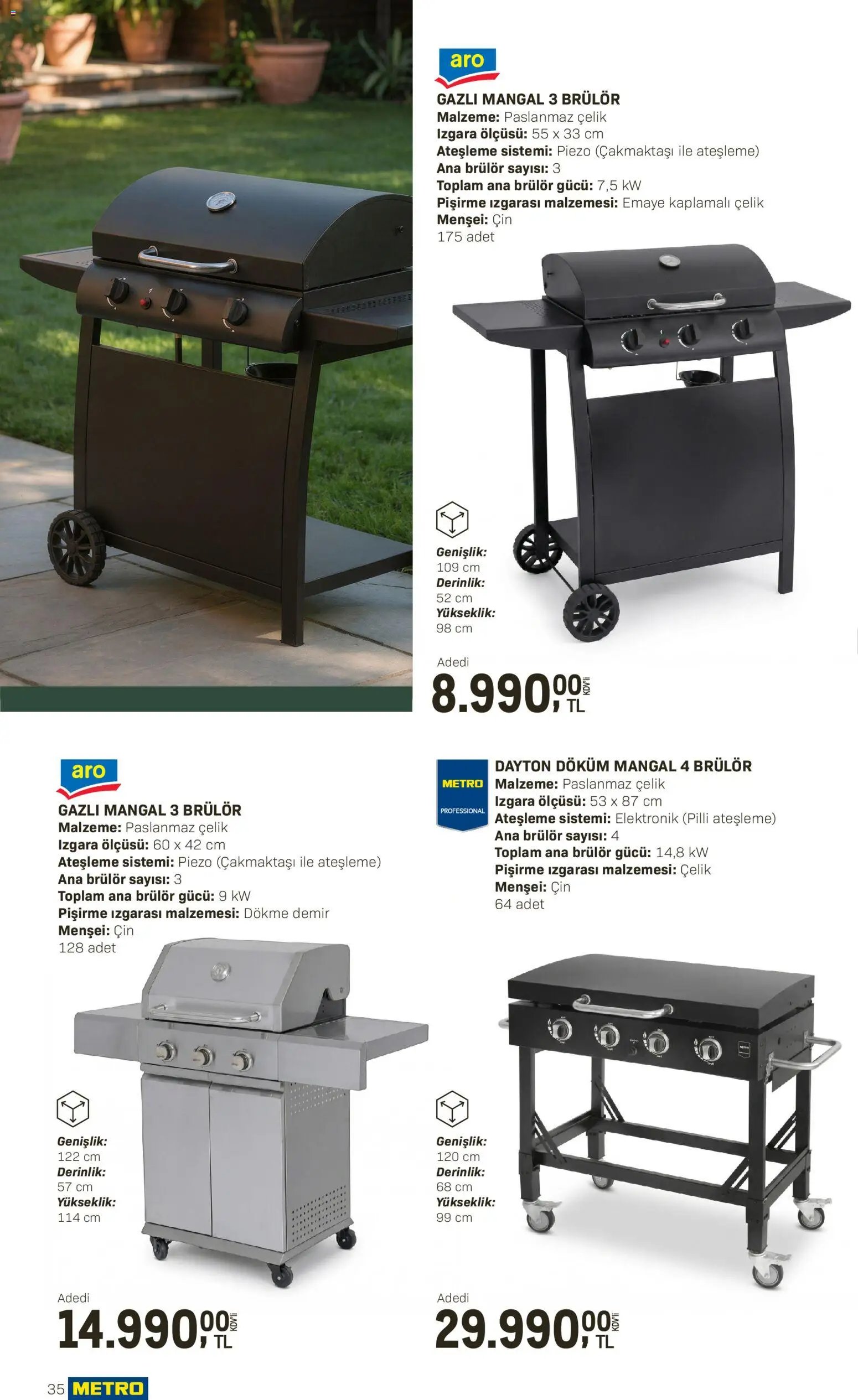 Metro - Açık Hava Çözümleri