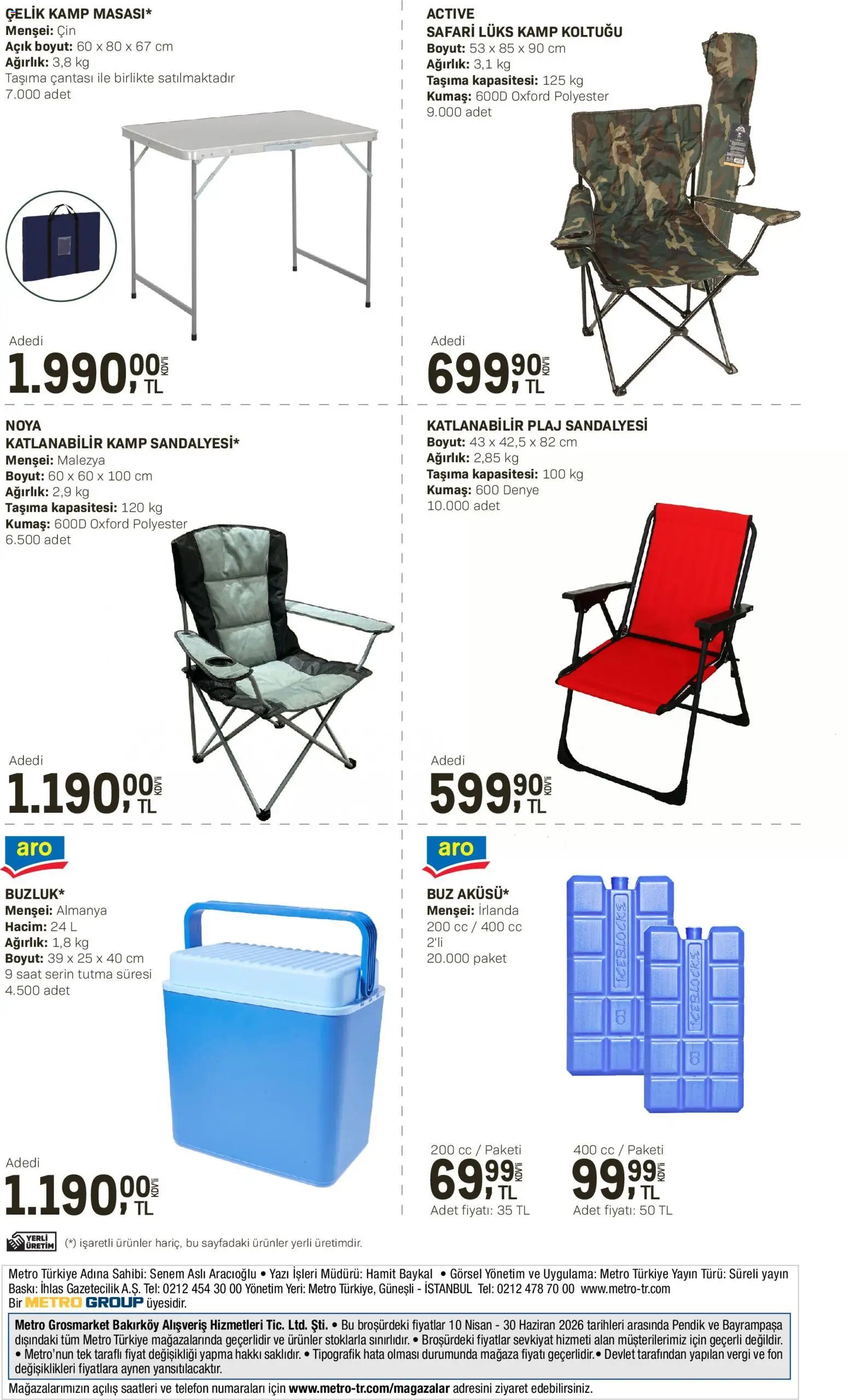 Metro - Açık Hava Çözümleri