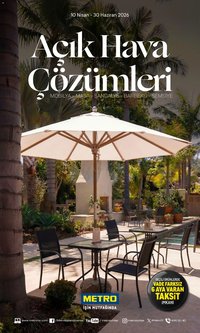 Metro - Açık Hava Çözümleri