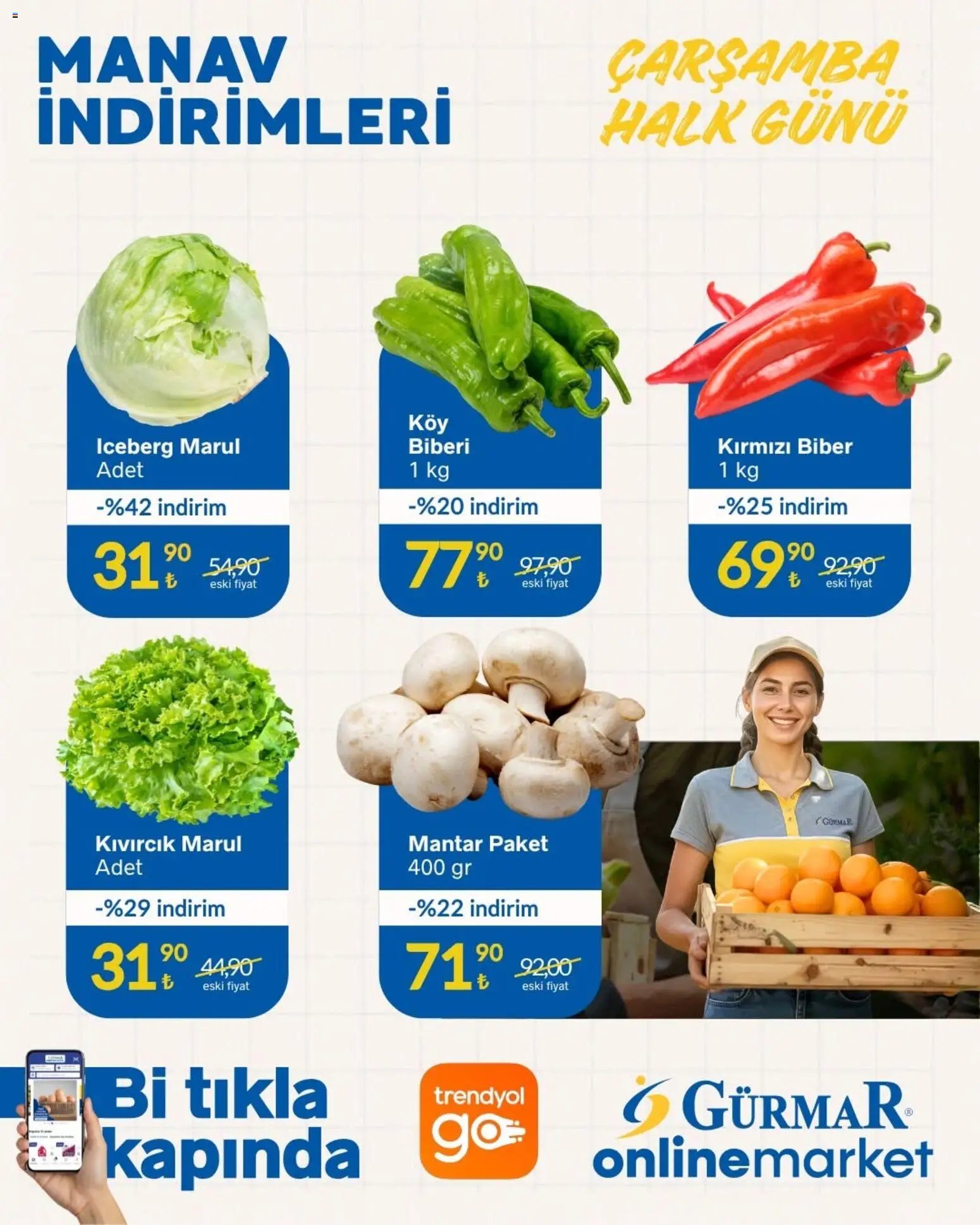 Gürmar - Manav İndirimleri