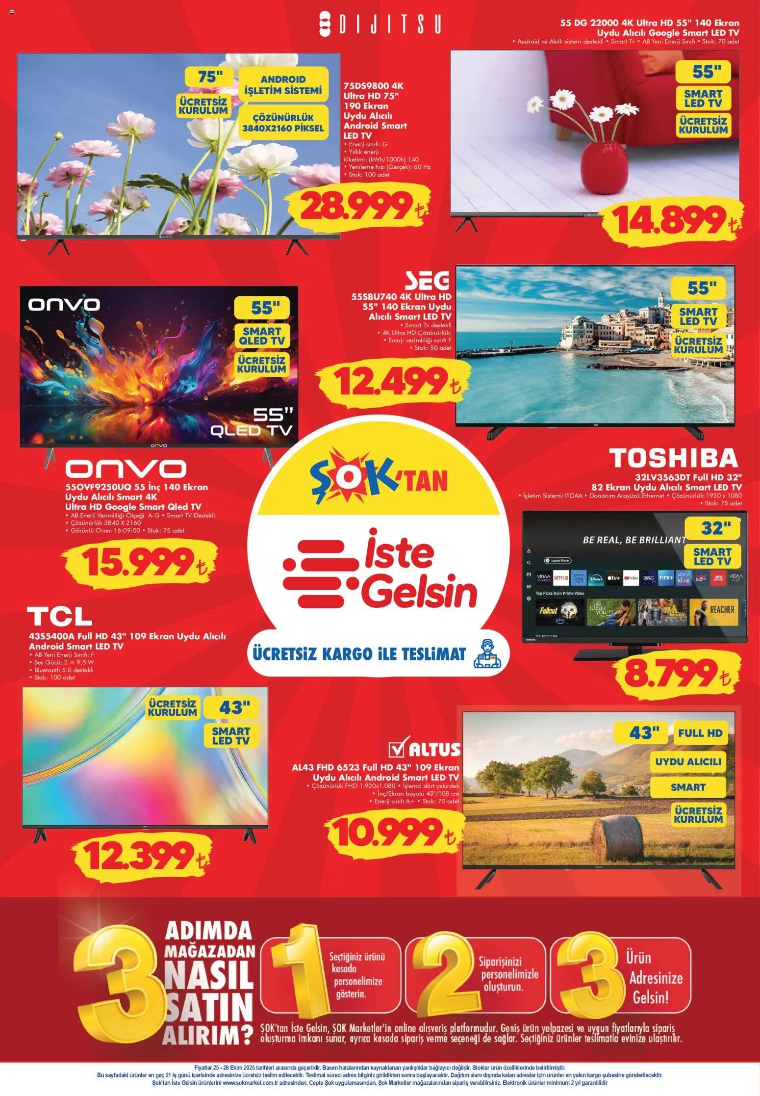 Şok Market Hafta sonu fırsatları