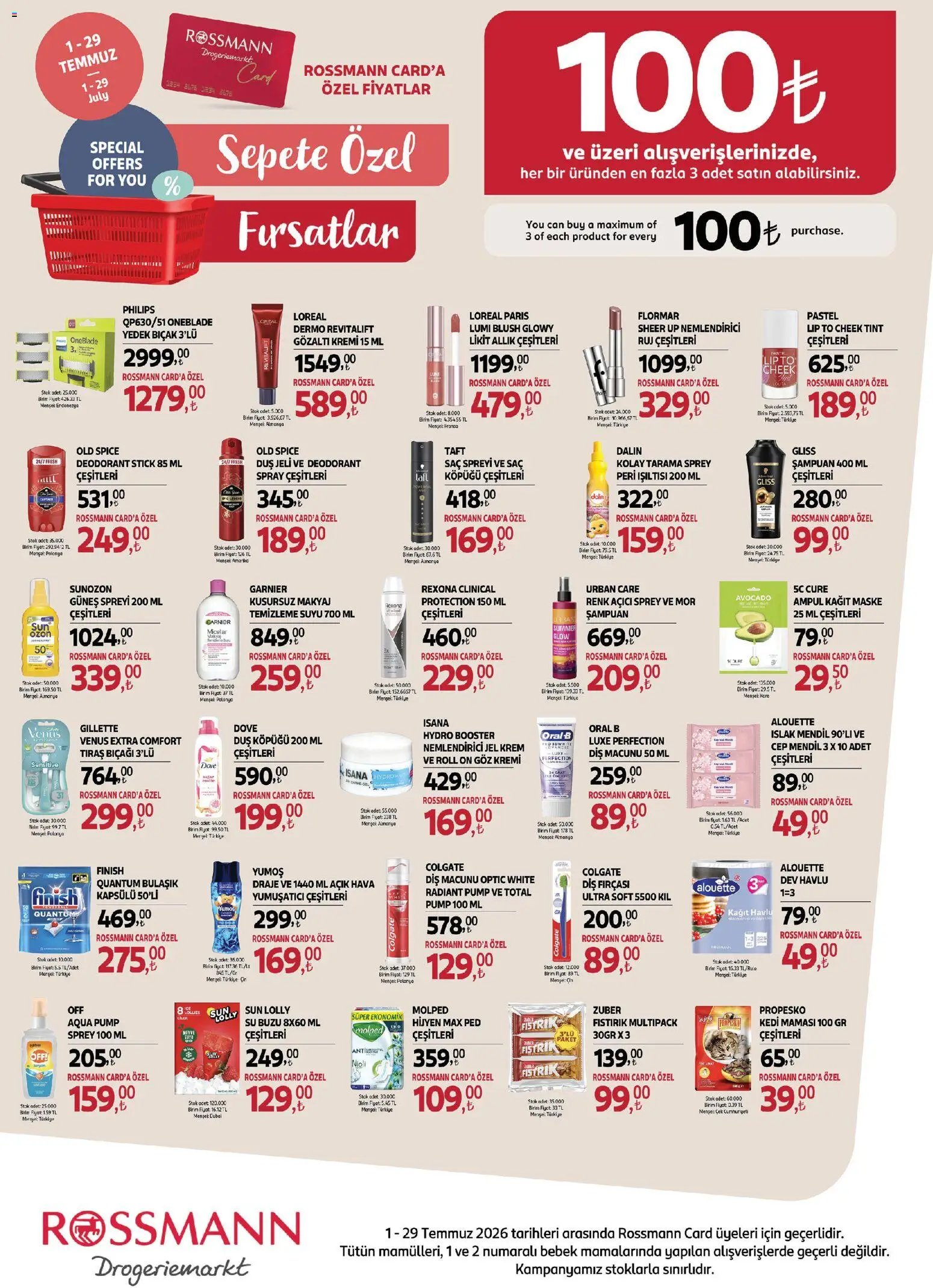 Rossmann - Temmuz Ev & Yaşam Kataloğu