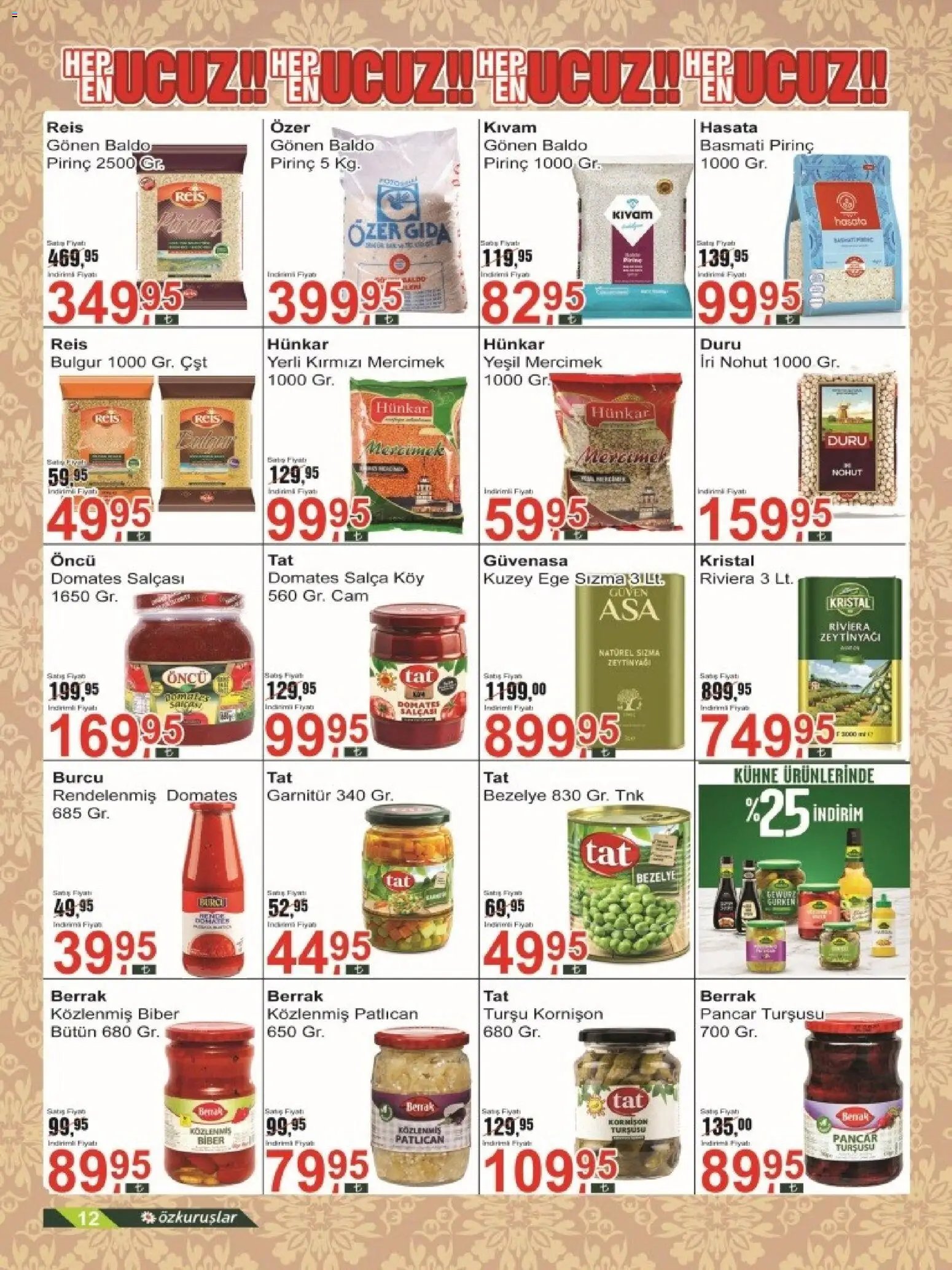 Özkuruşlar Katalog