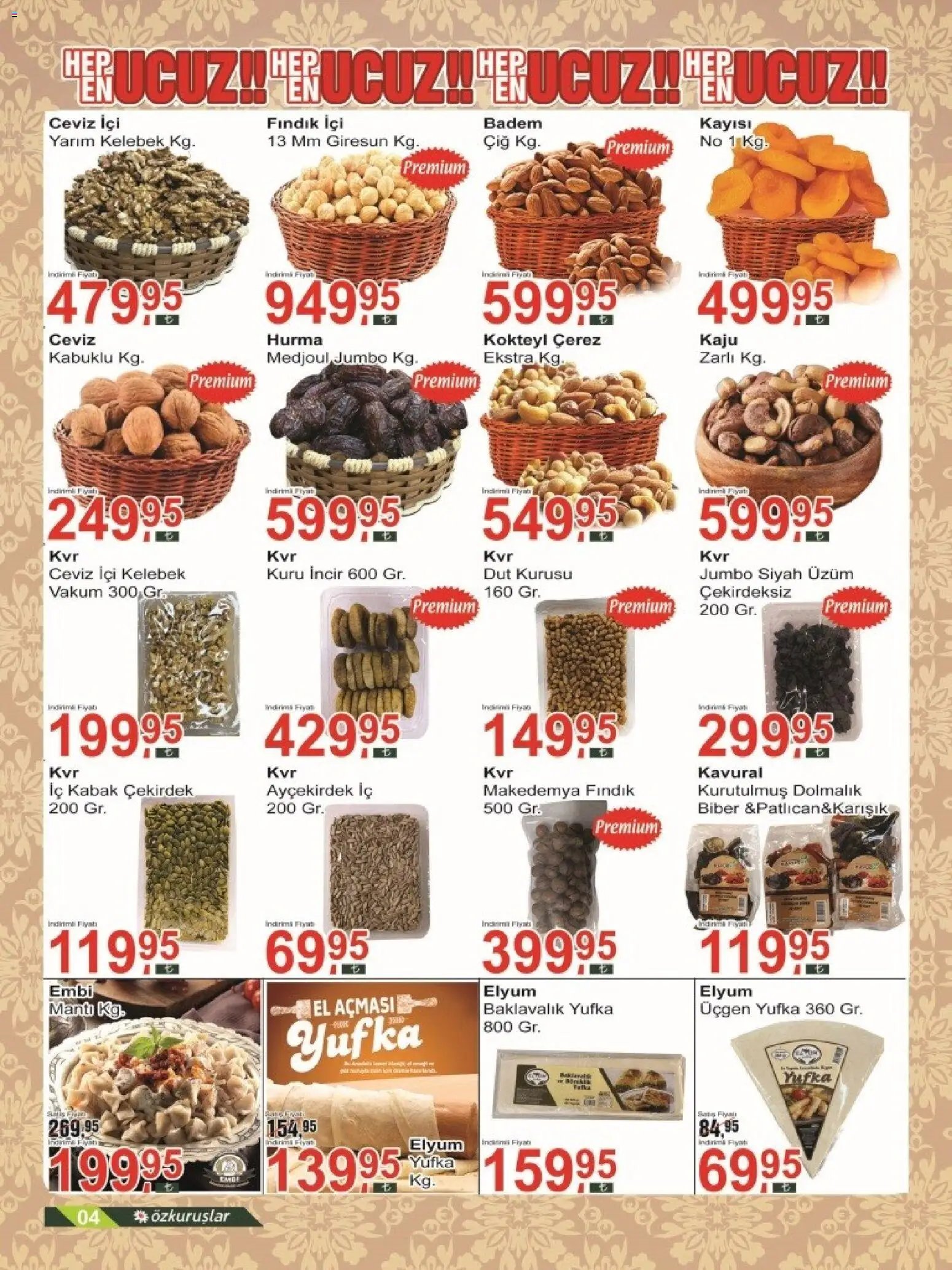 Özkuruşlar Katalog