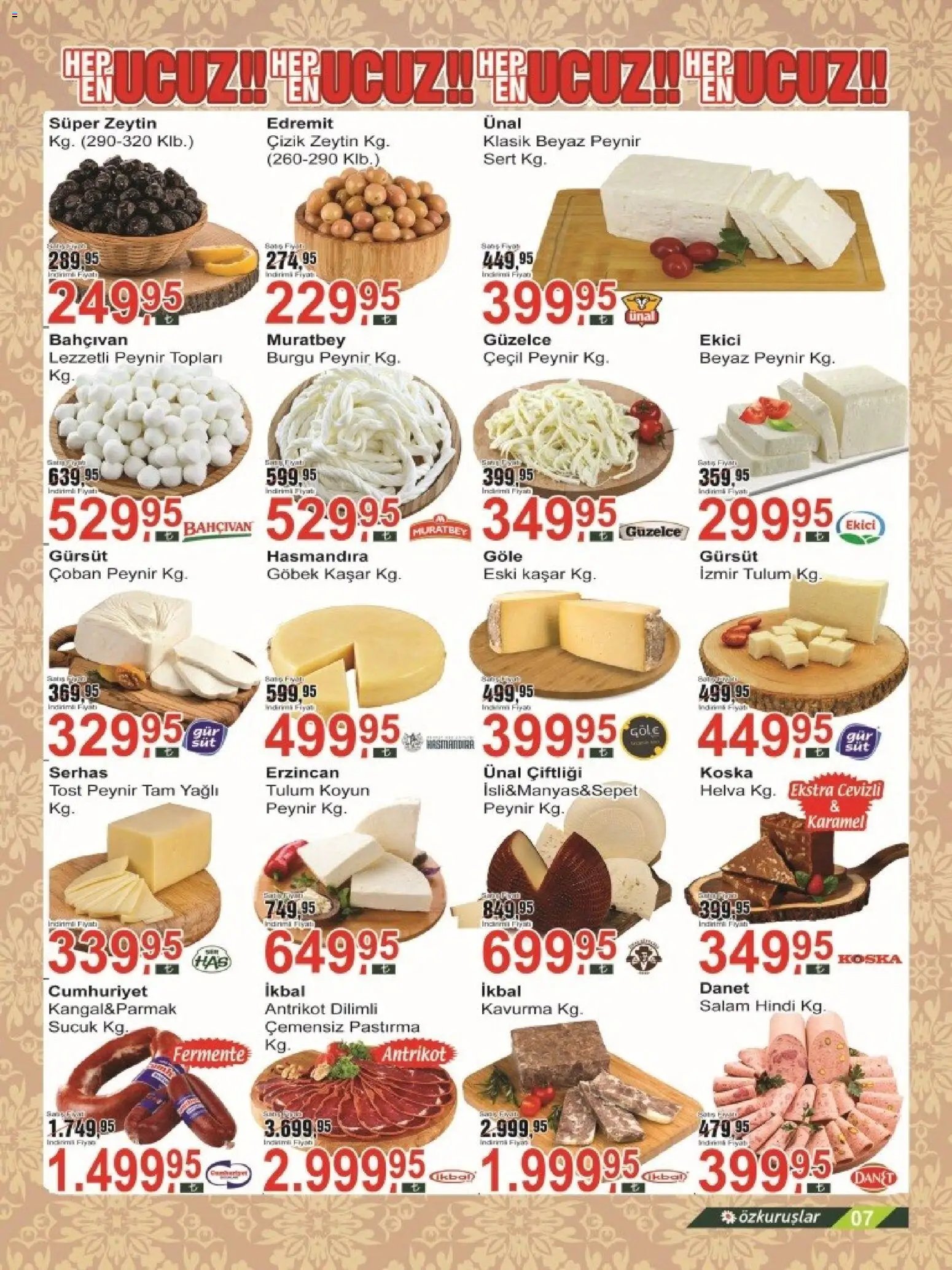 Özkuruşlar Katalog