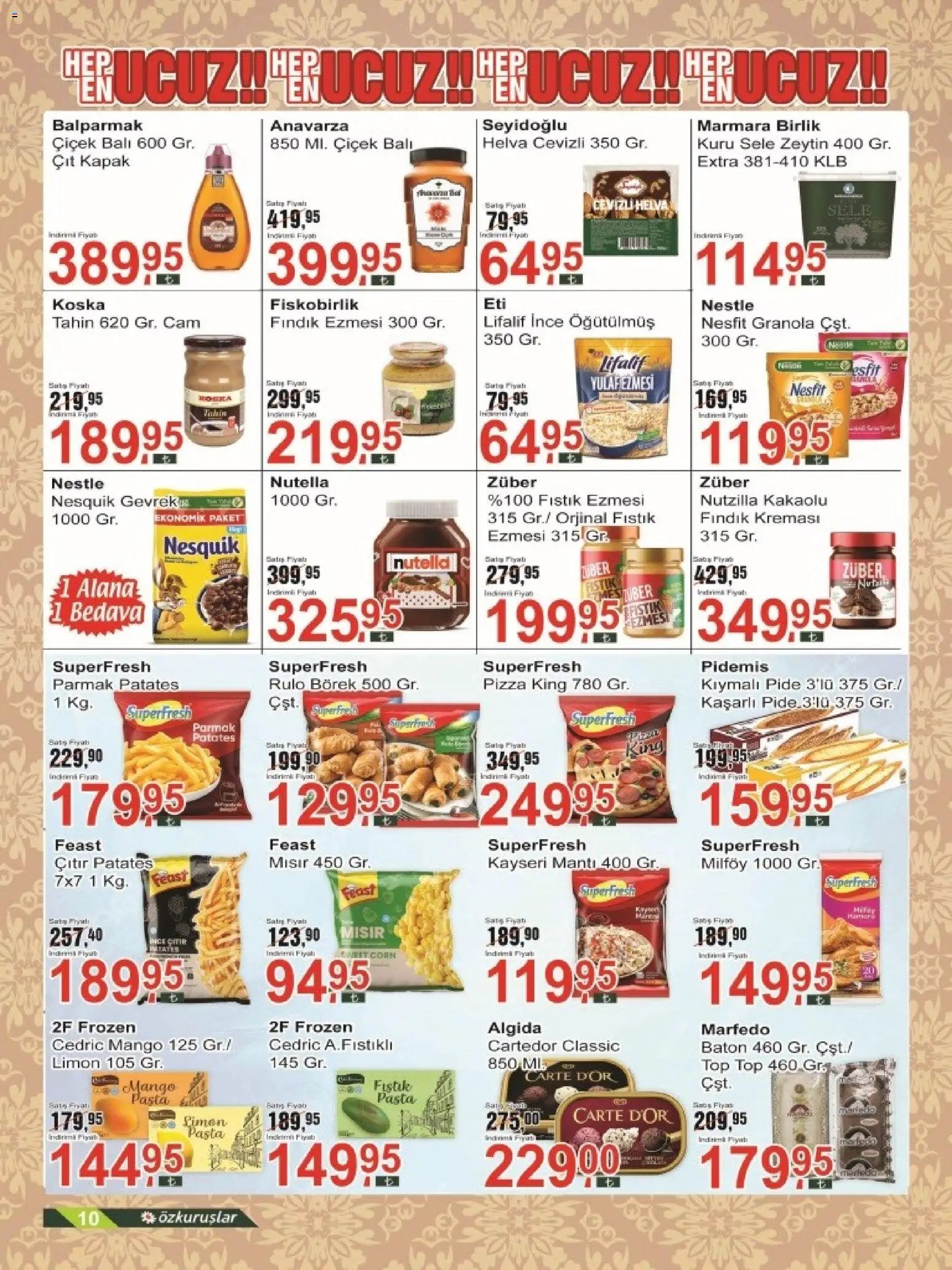 Özkuruşlar Katalog