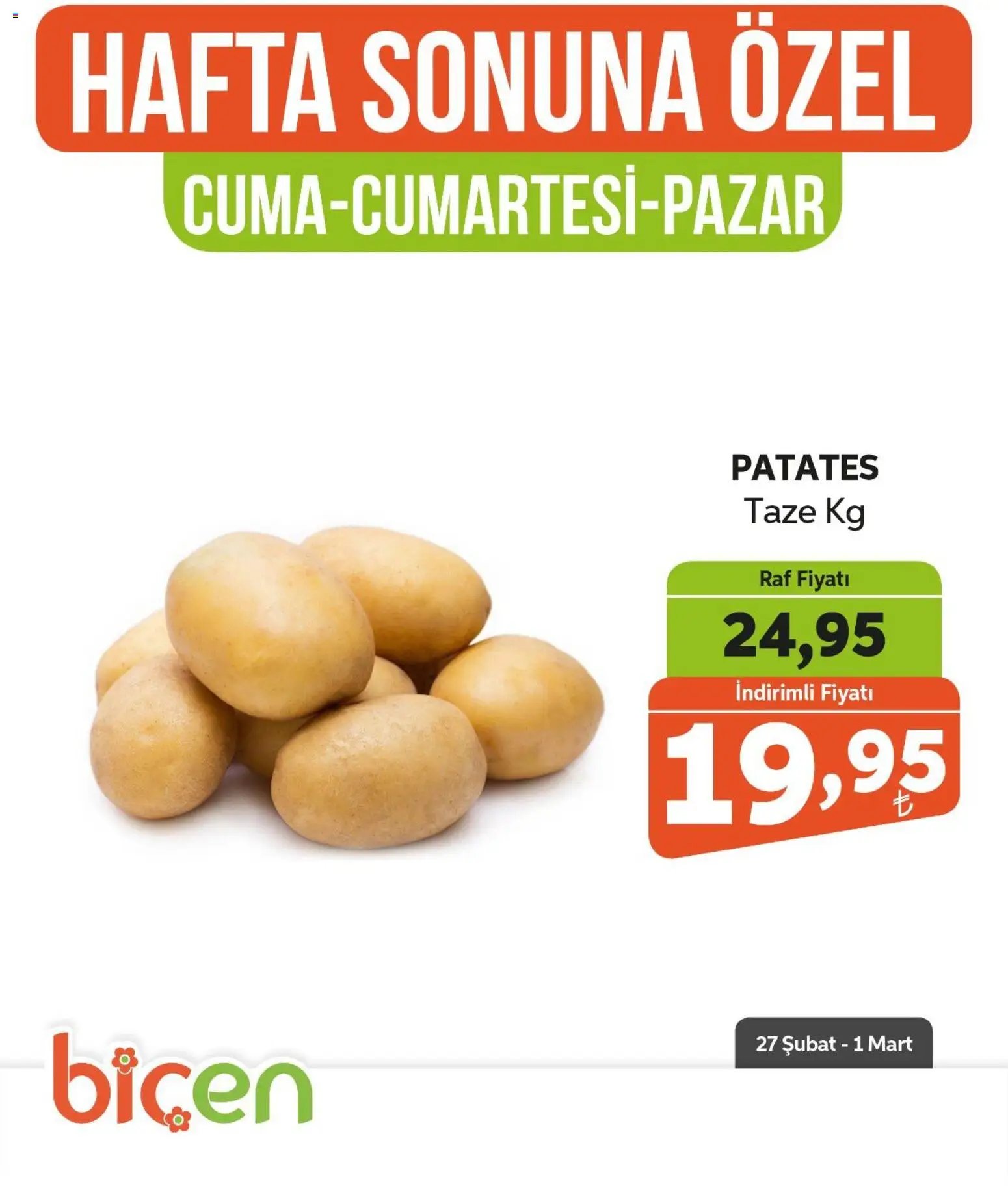 Biçen Market - Hafta Sonuna Özel 