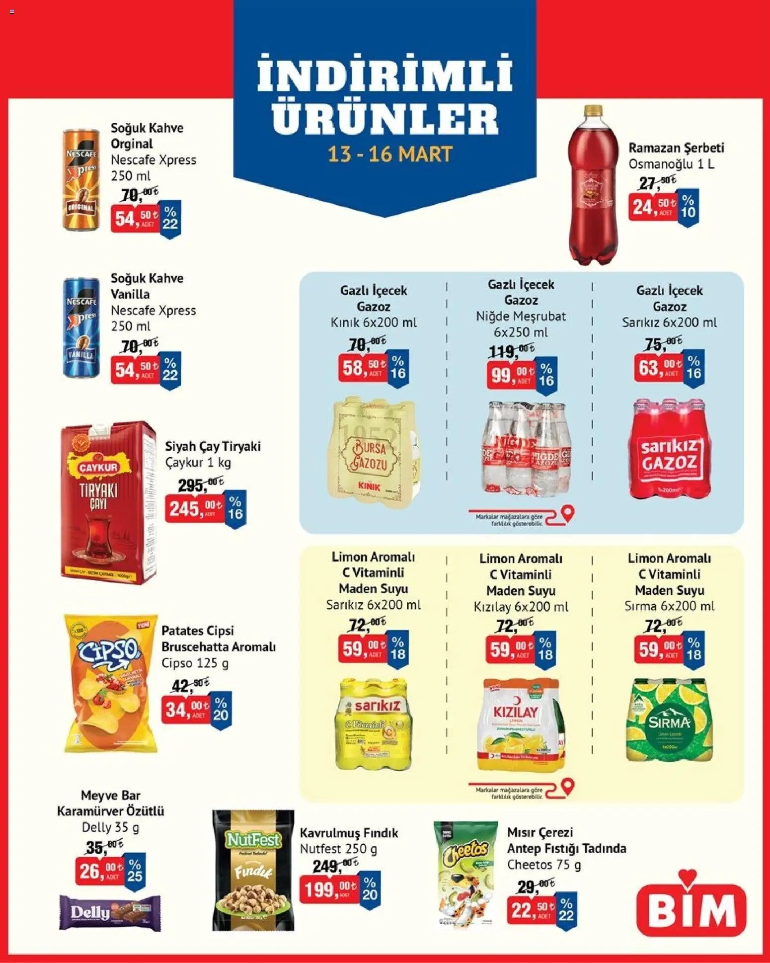 BİM - İndirimli Ürünler