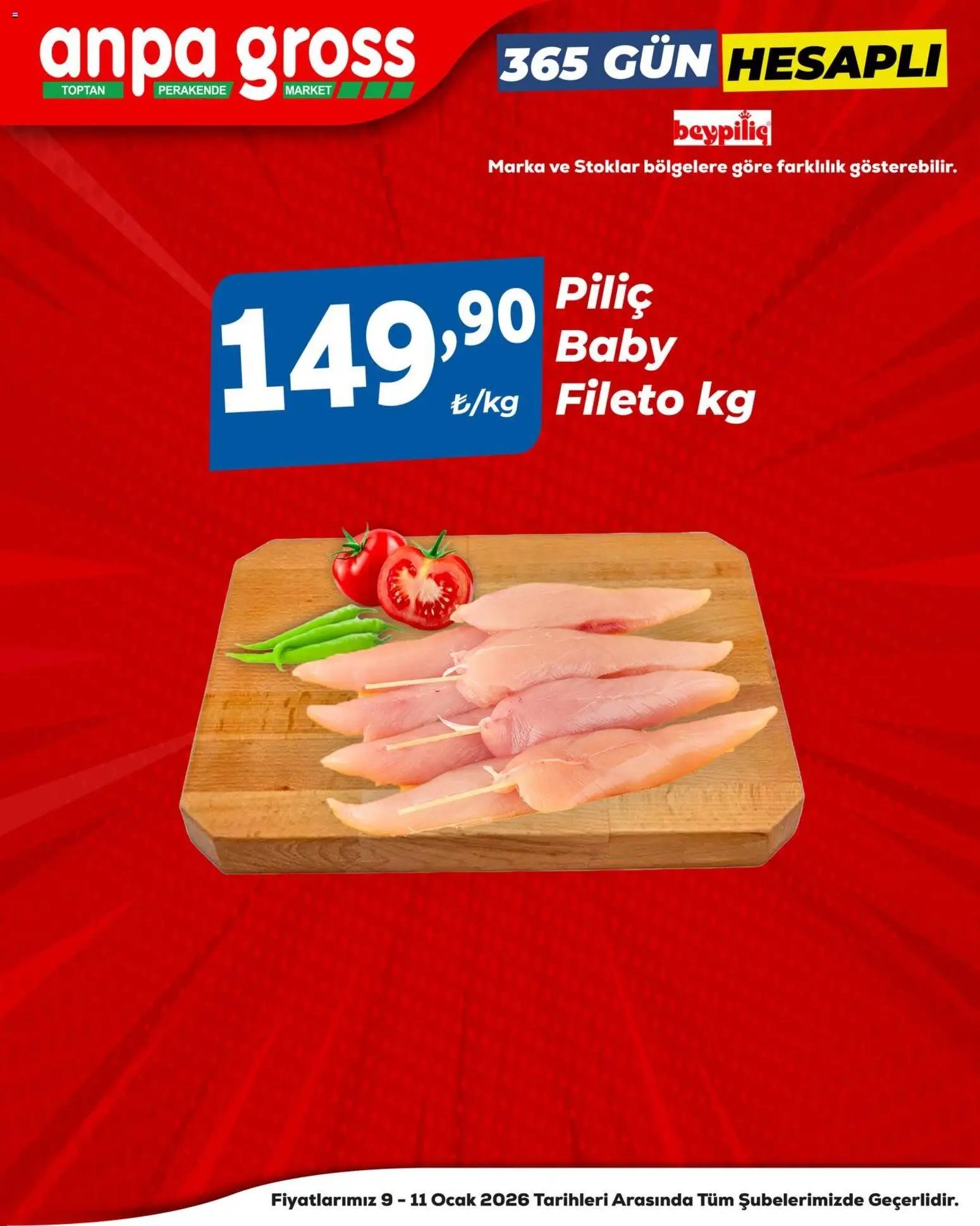 Anpa Gross Piliçte Tazelik