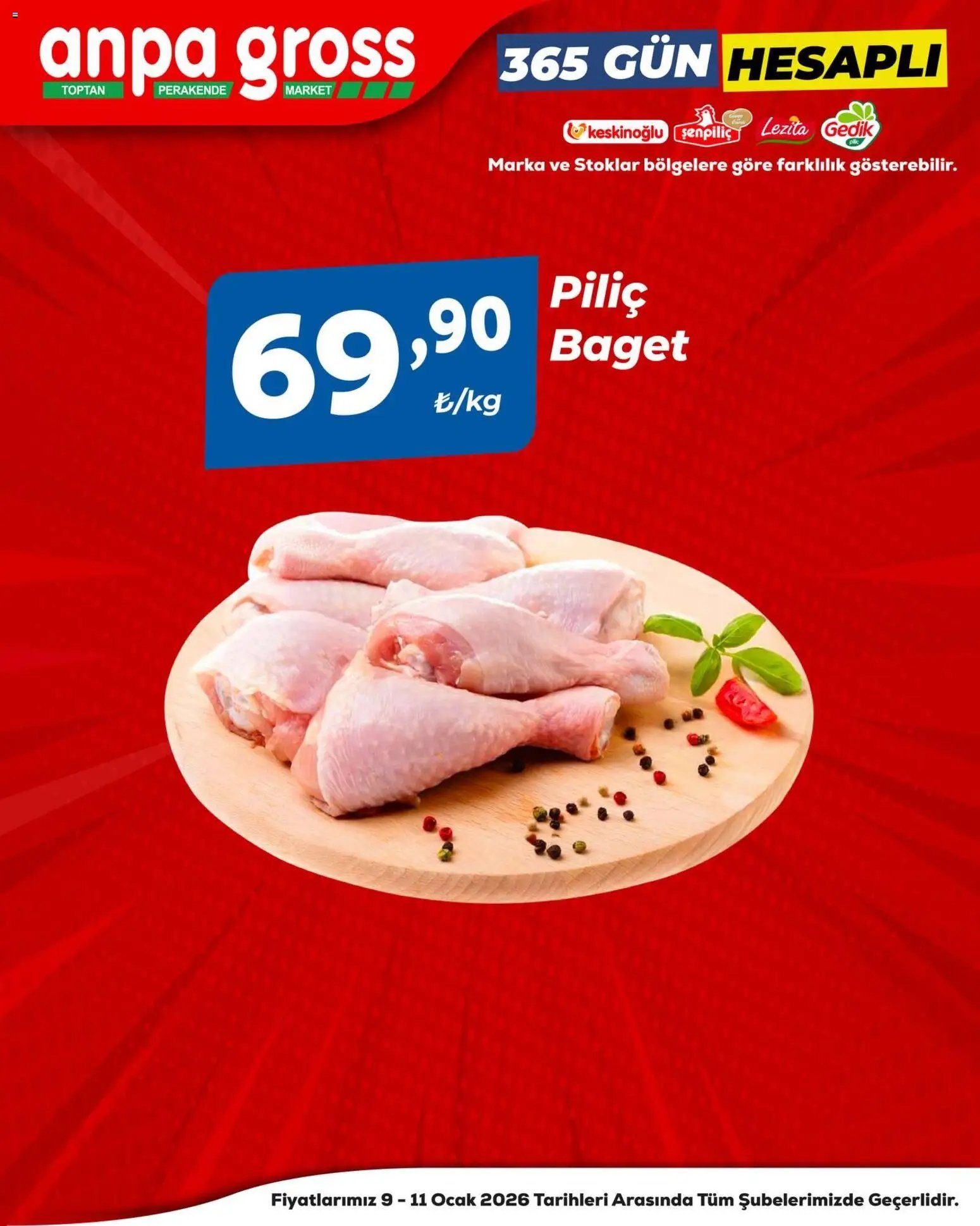 Anpa Gross Piliçte Tazelik