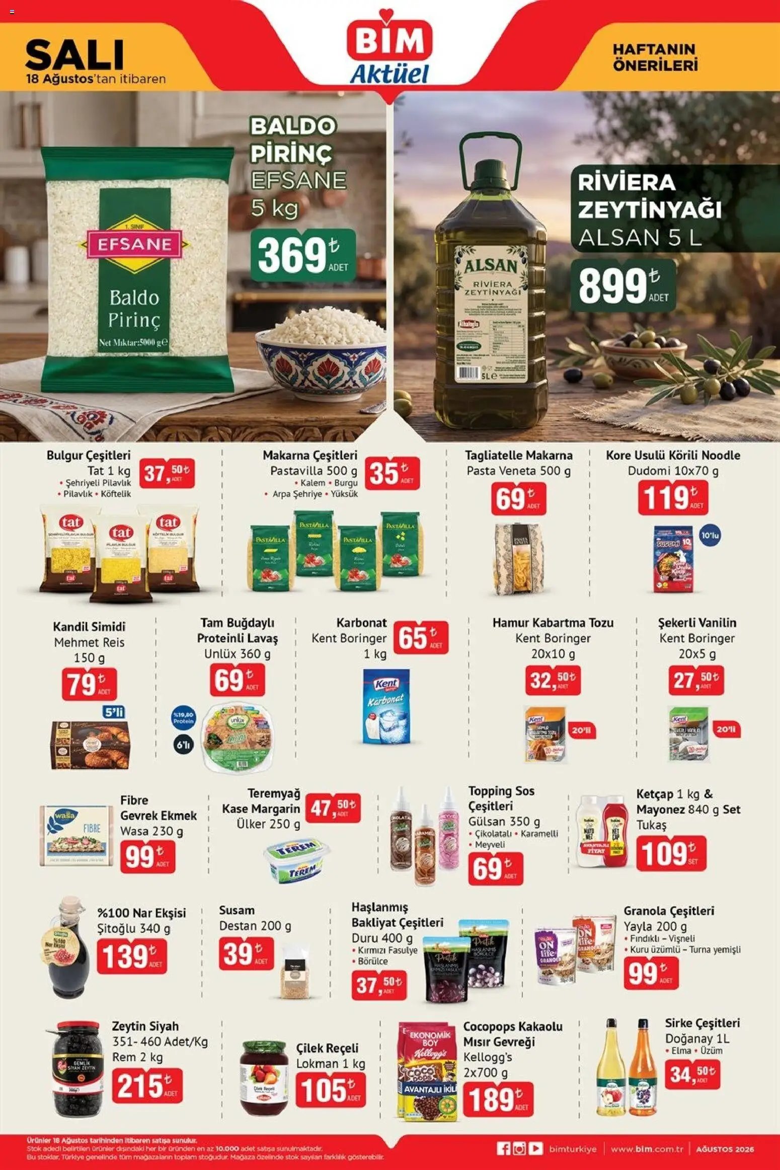 BİM - Katalog Salı