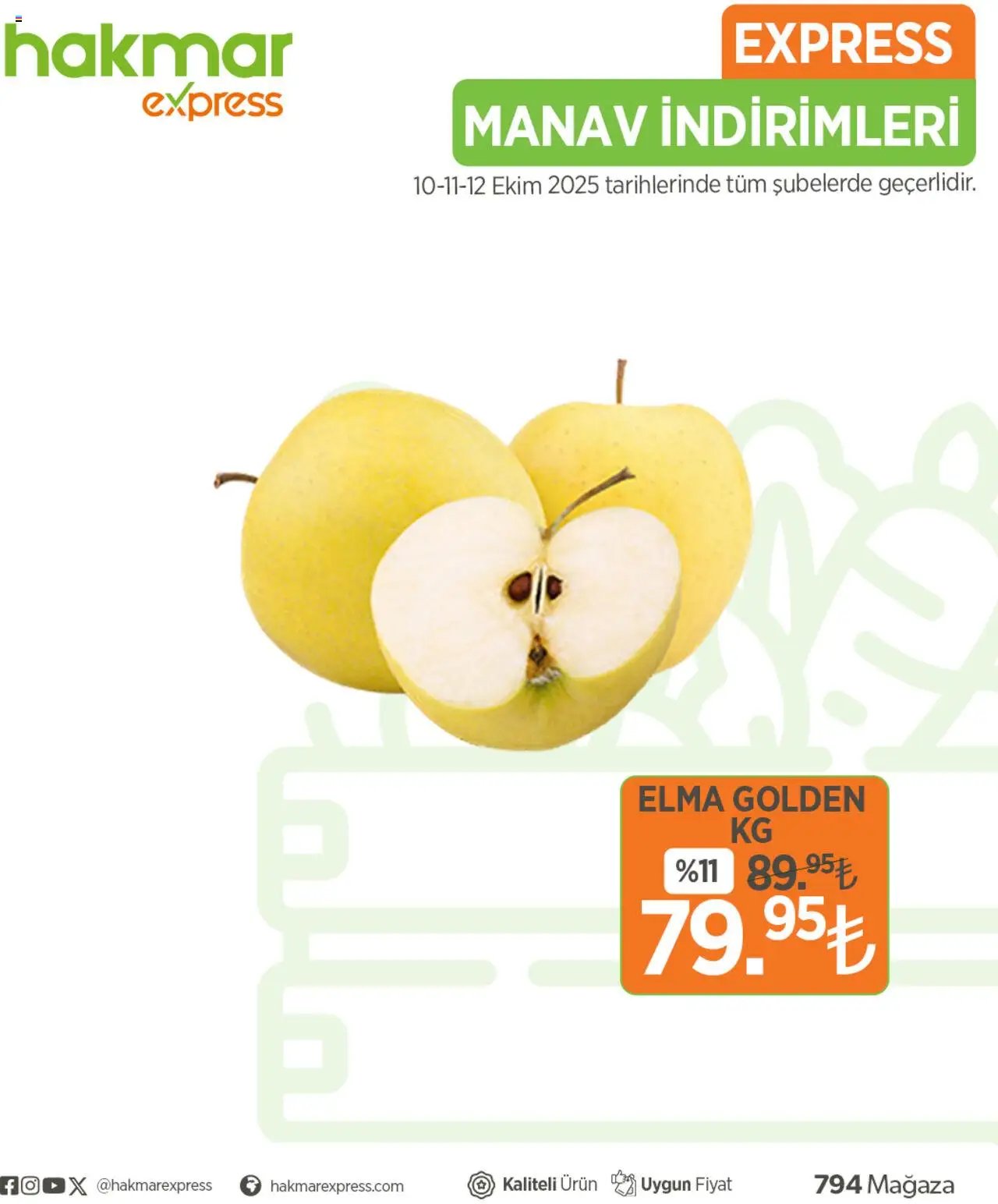 Hakmar Express Sebze ve meyve