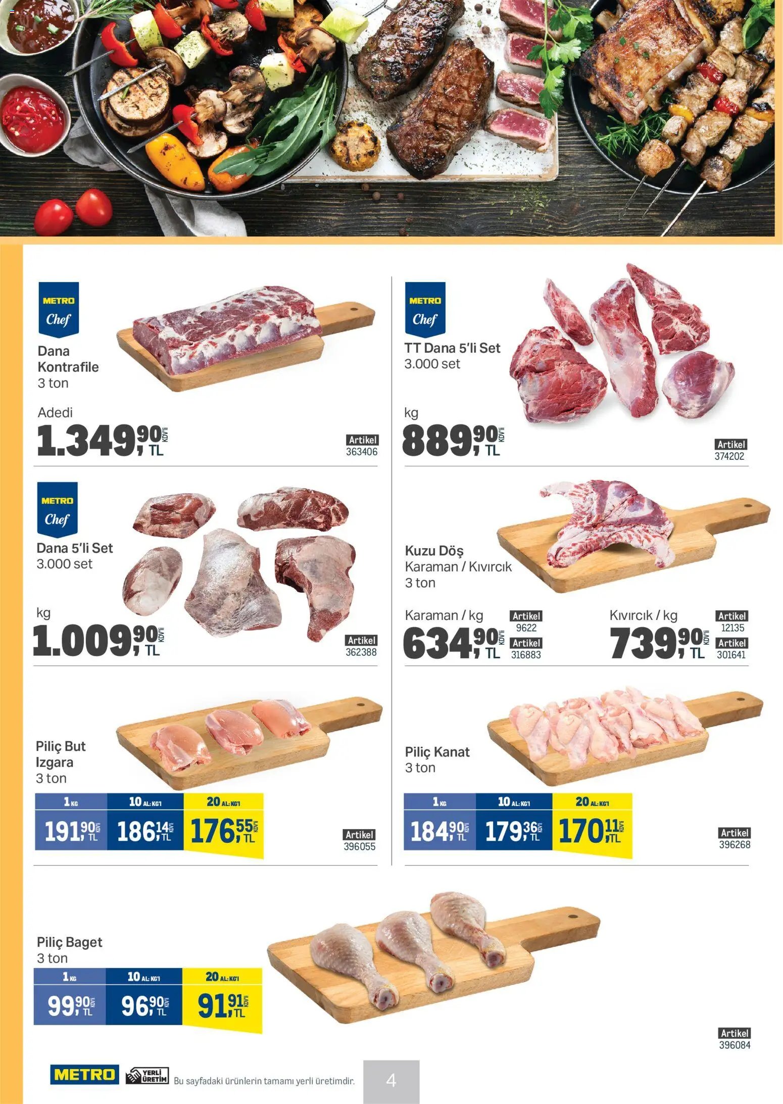 Metro - Et & Tavuk & Köfte Restoranları