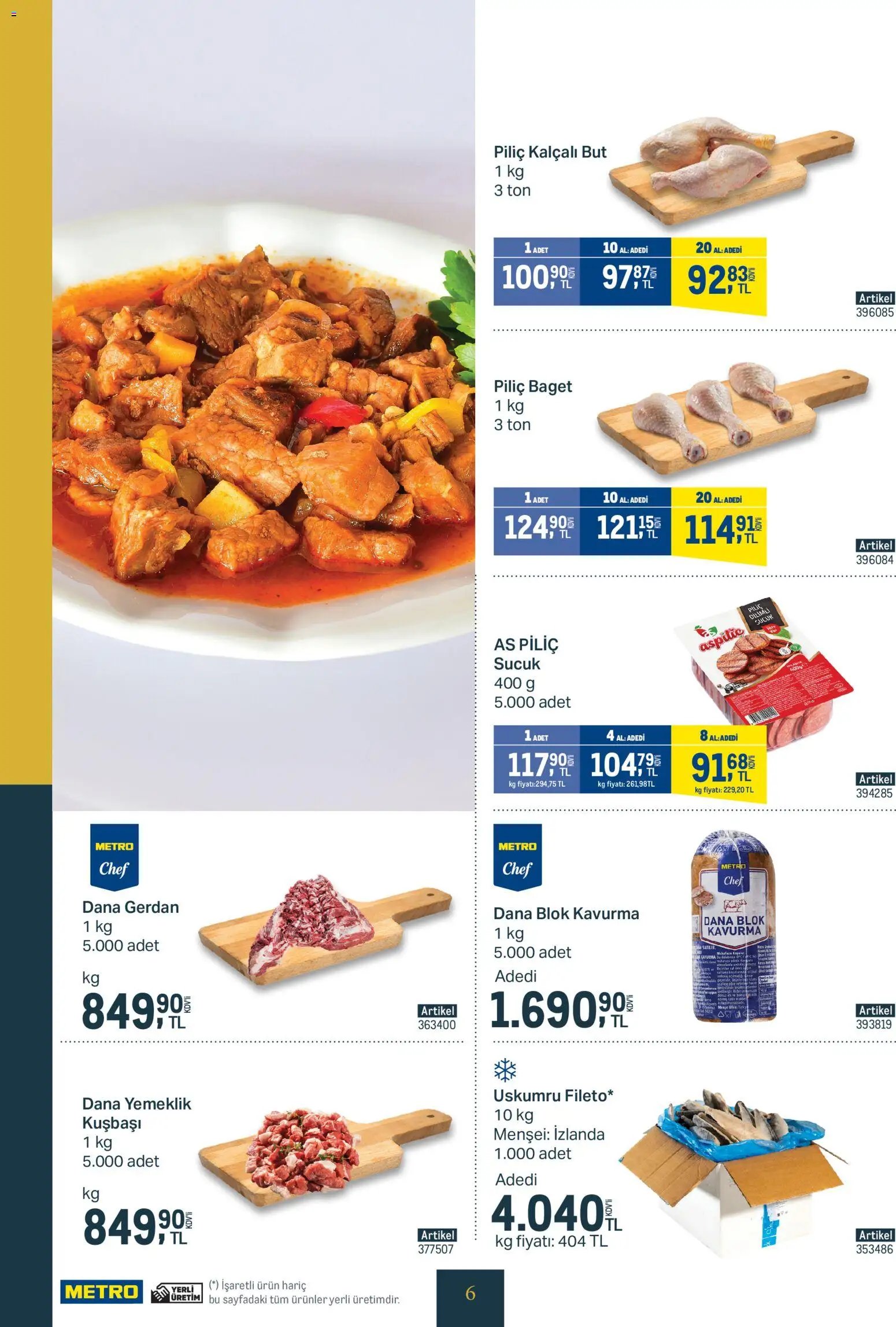 Metro - Kurum ve İşletme Mutfakları