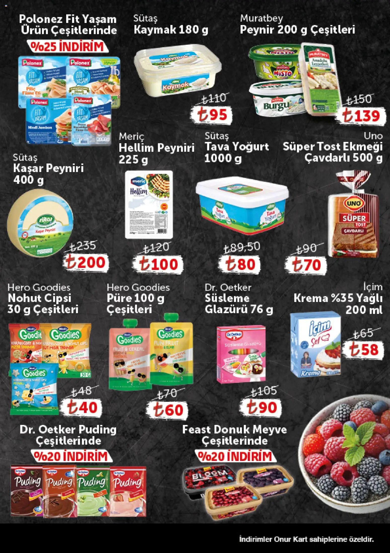 Onur Market Katalog - Gurme