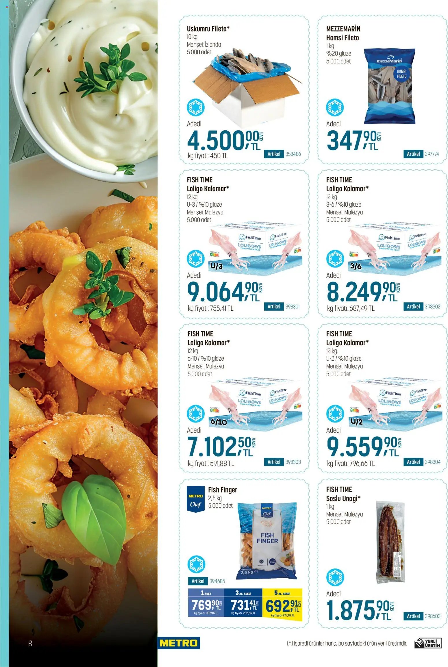 Metro - Balık Restoranları