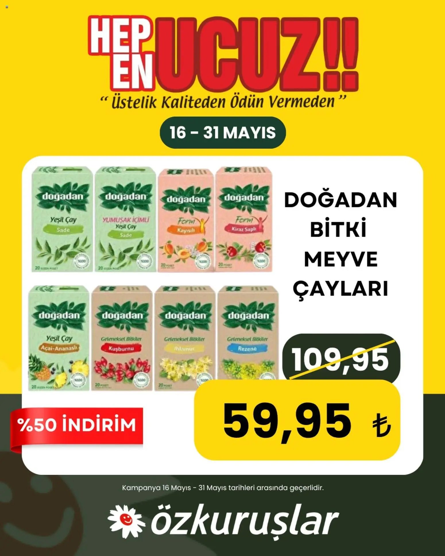 Özkuruşlar İndirim