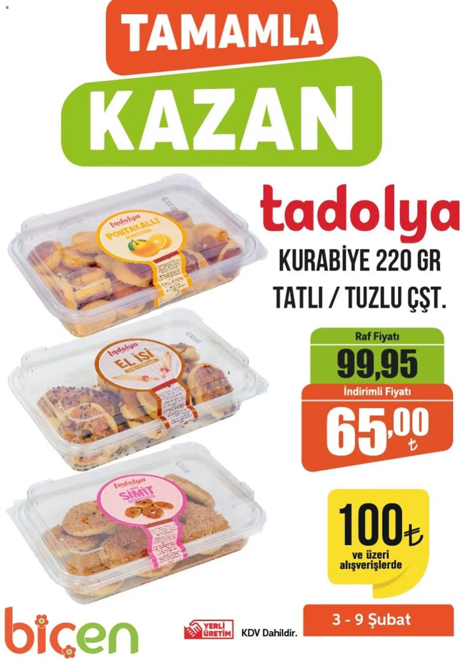 Biçen Market - Tamamla Kazan