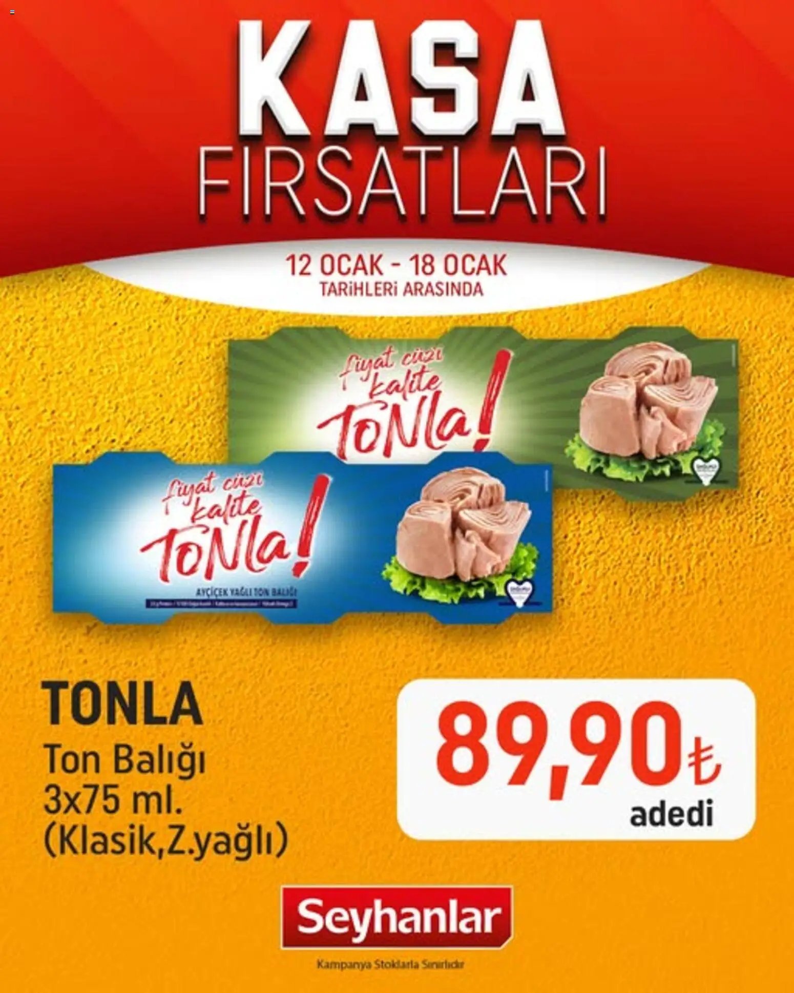 Seyhanlar Market Katalog Kasa Fırsatları