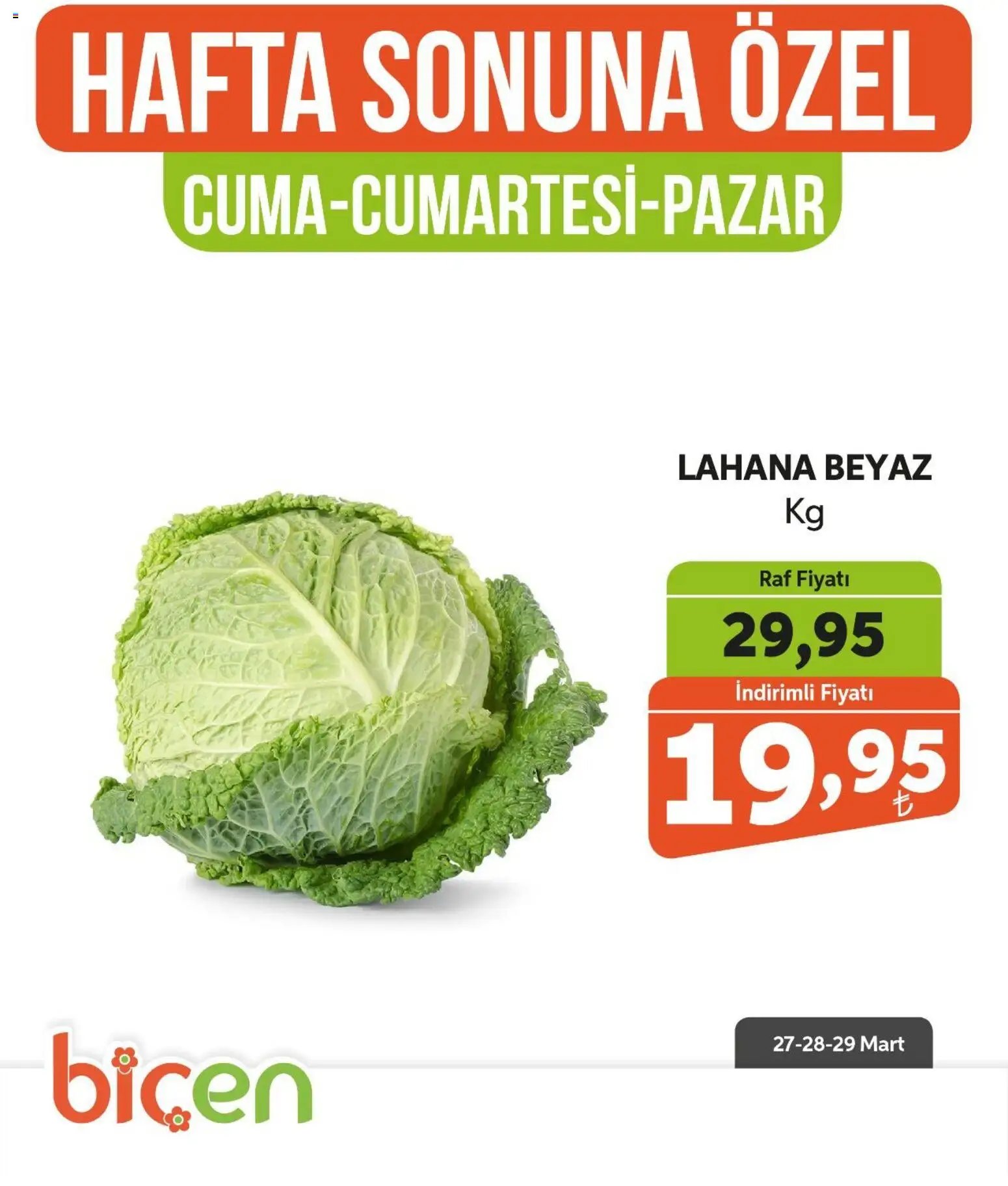 Biçen Market - Hafta Sonuna Özel