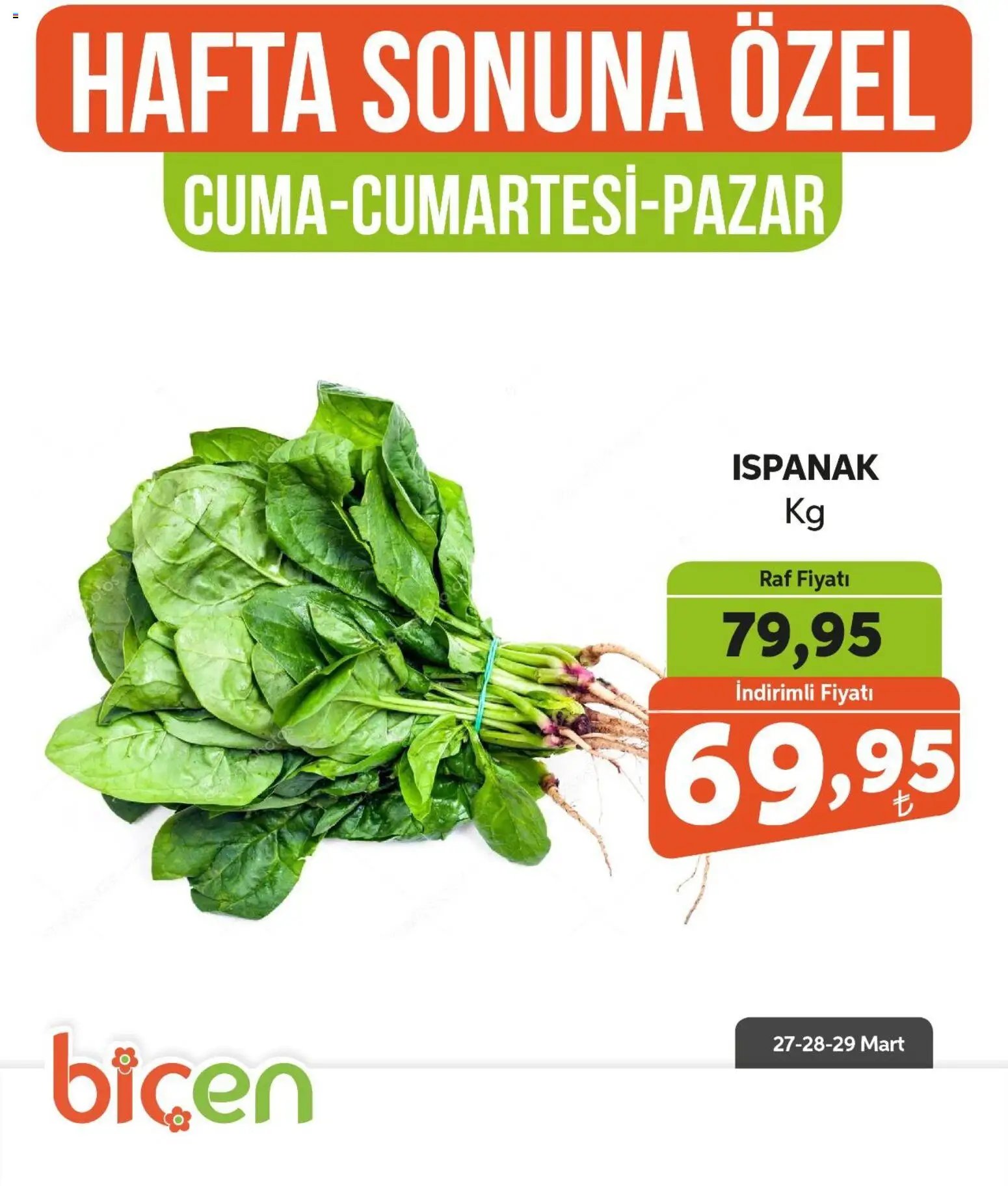 Biçen Market - Hafta Sonuna Özel