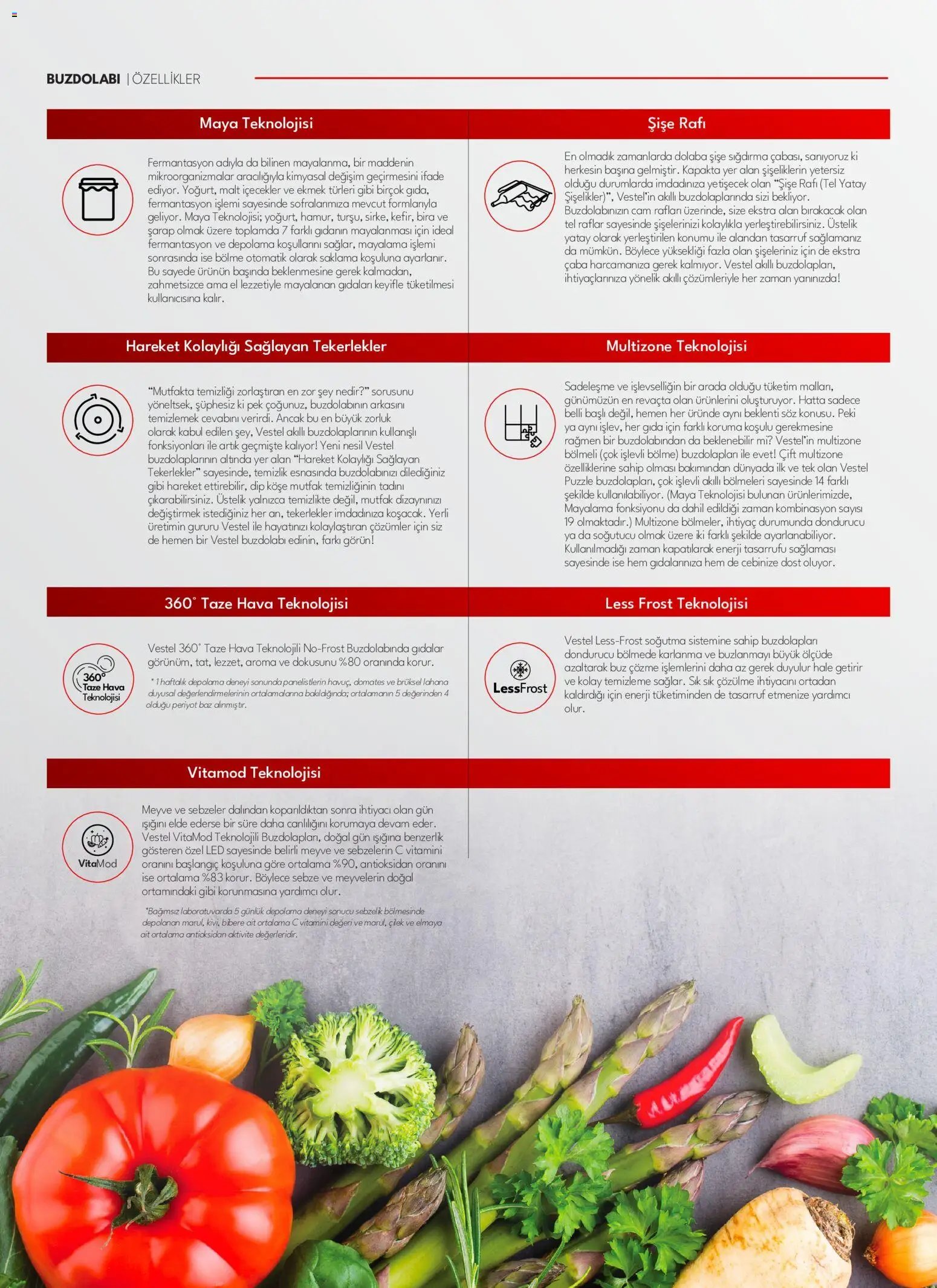 Vestel Beyaz Eşya Katalog