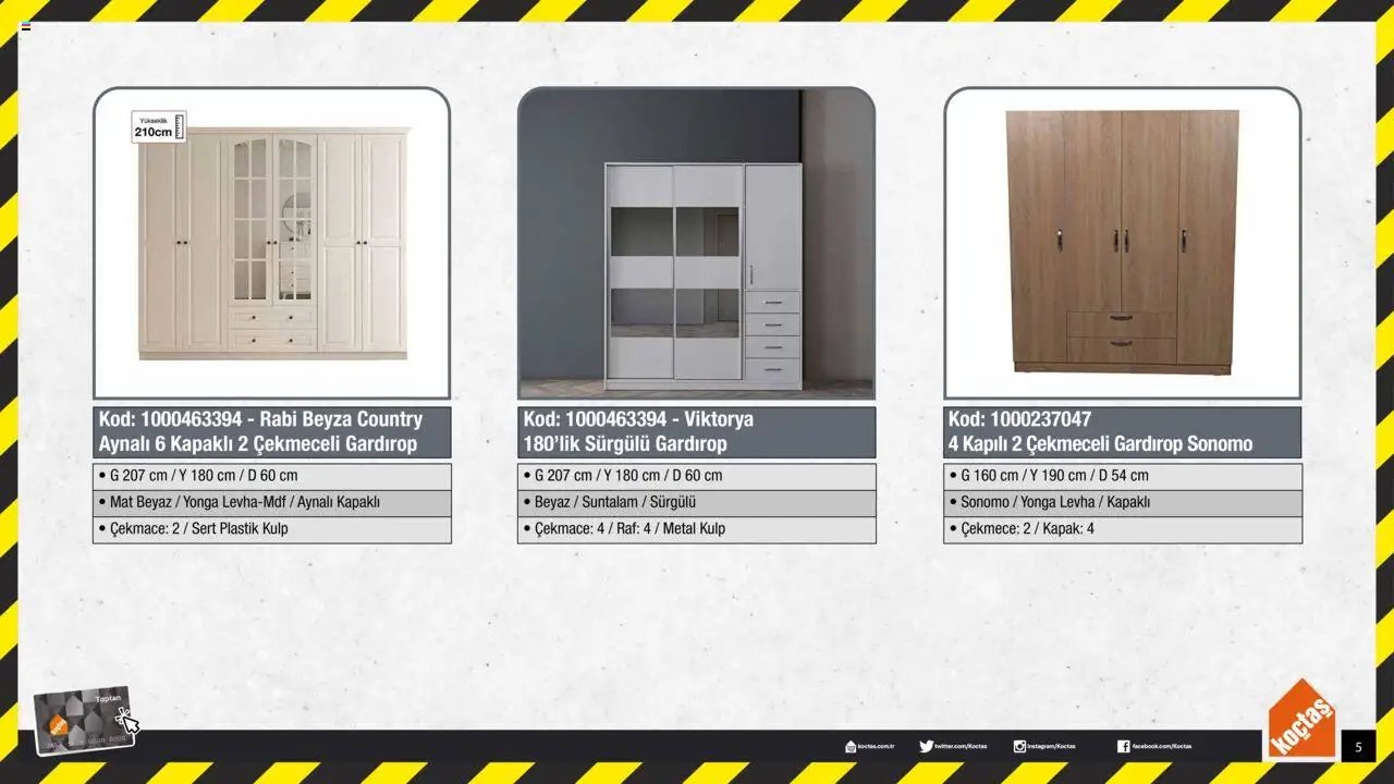 Koçtaş Gardırop