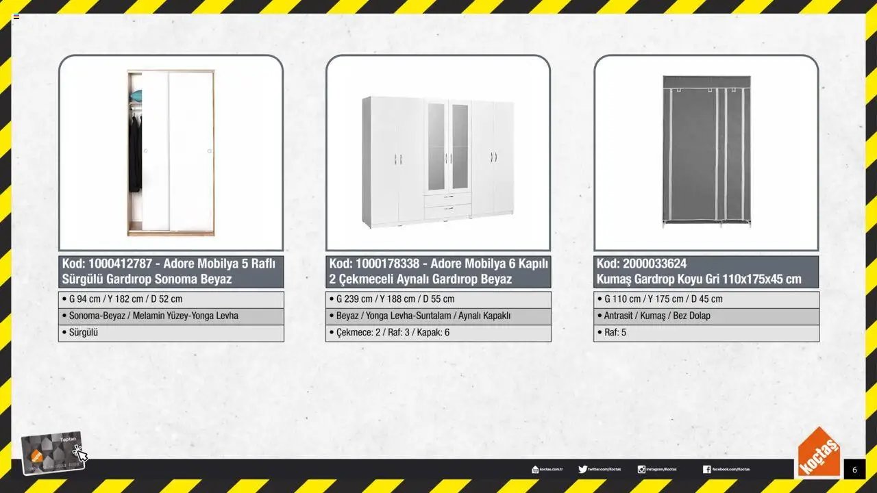 Koçtaş Gardırop