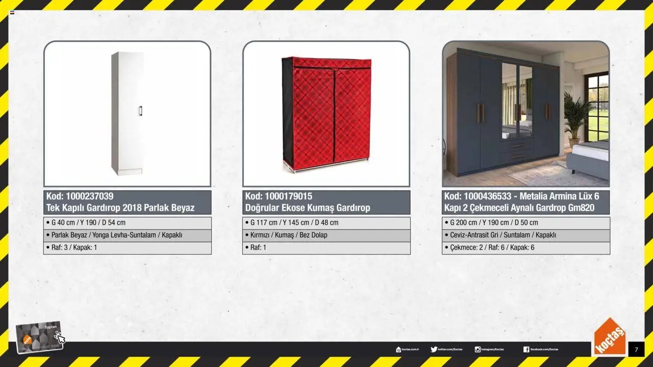 Koçtaş Gardırop