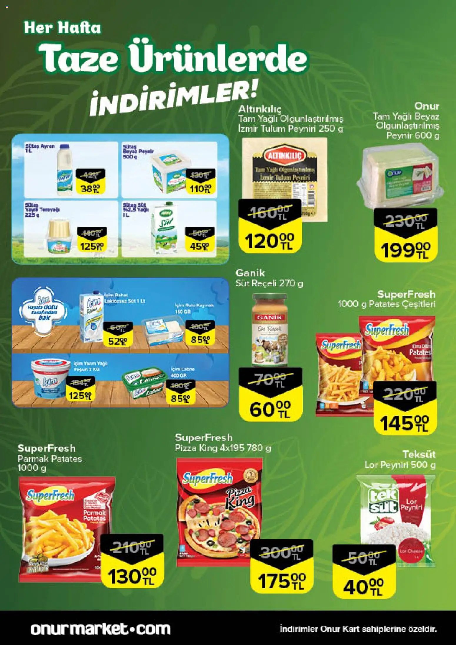 Onur Market Katalog - Bursa