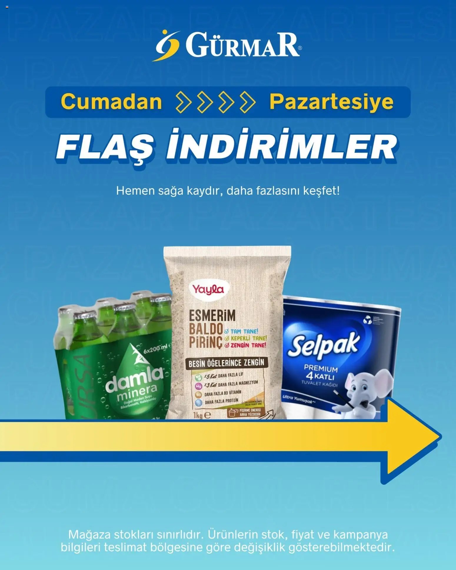 Gürmar - Flaş indirimler