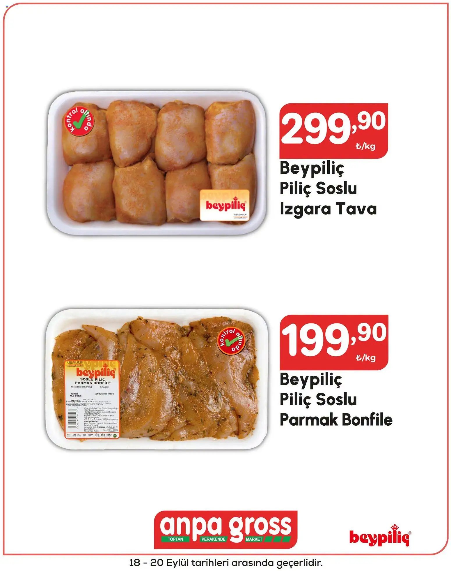 Anpa Gross - Piliç ve hindi