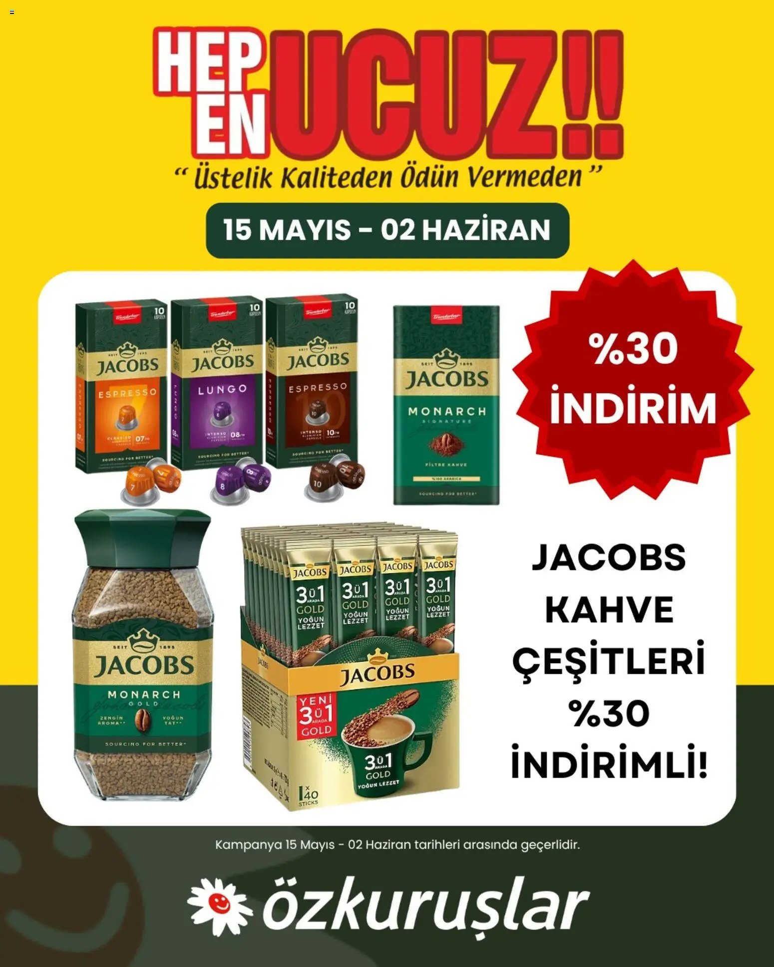 Özkuruşlar İndirim