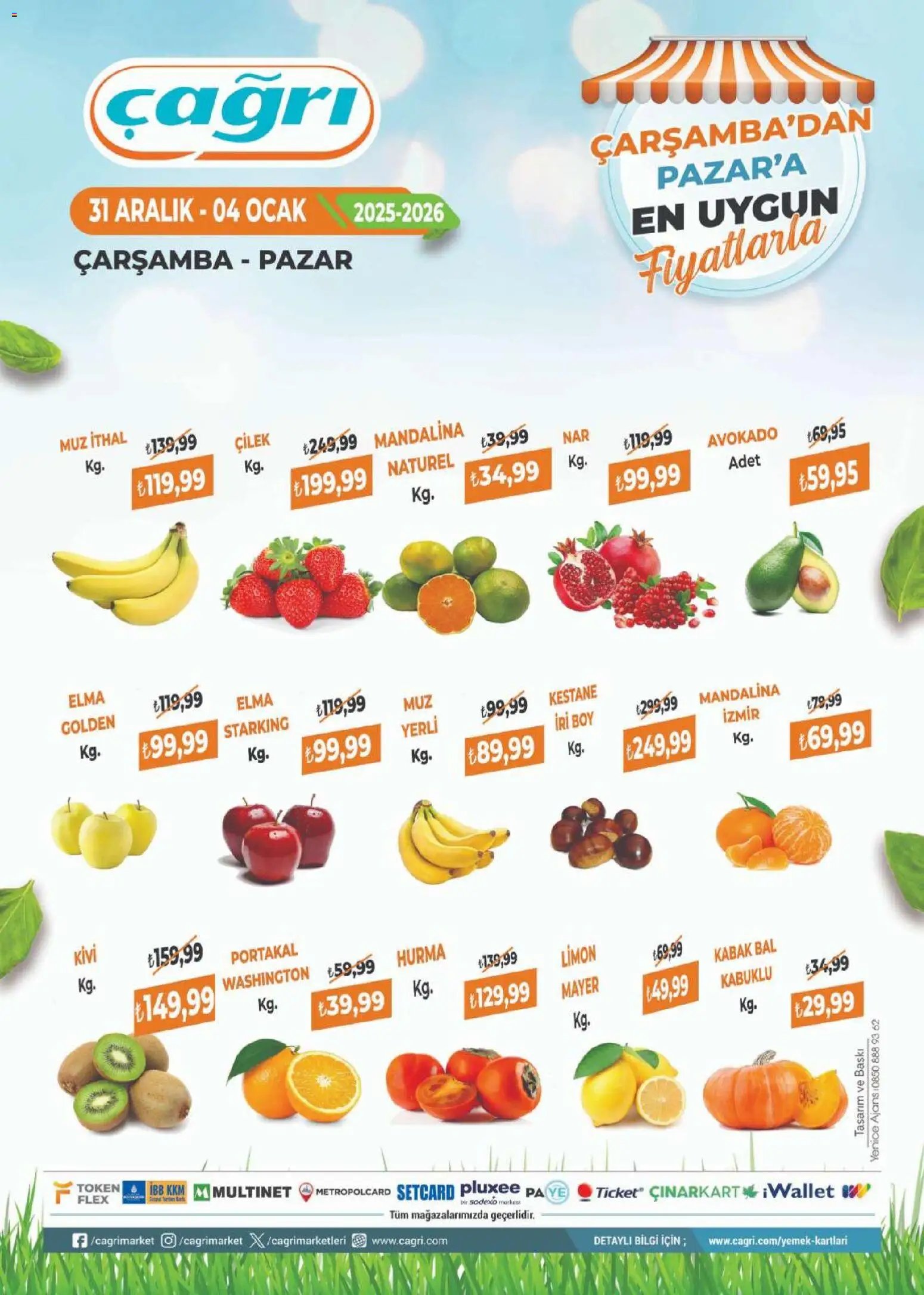 Çağrı Market - Manav Katalog