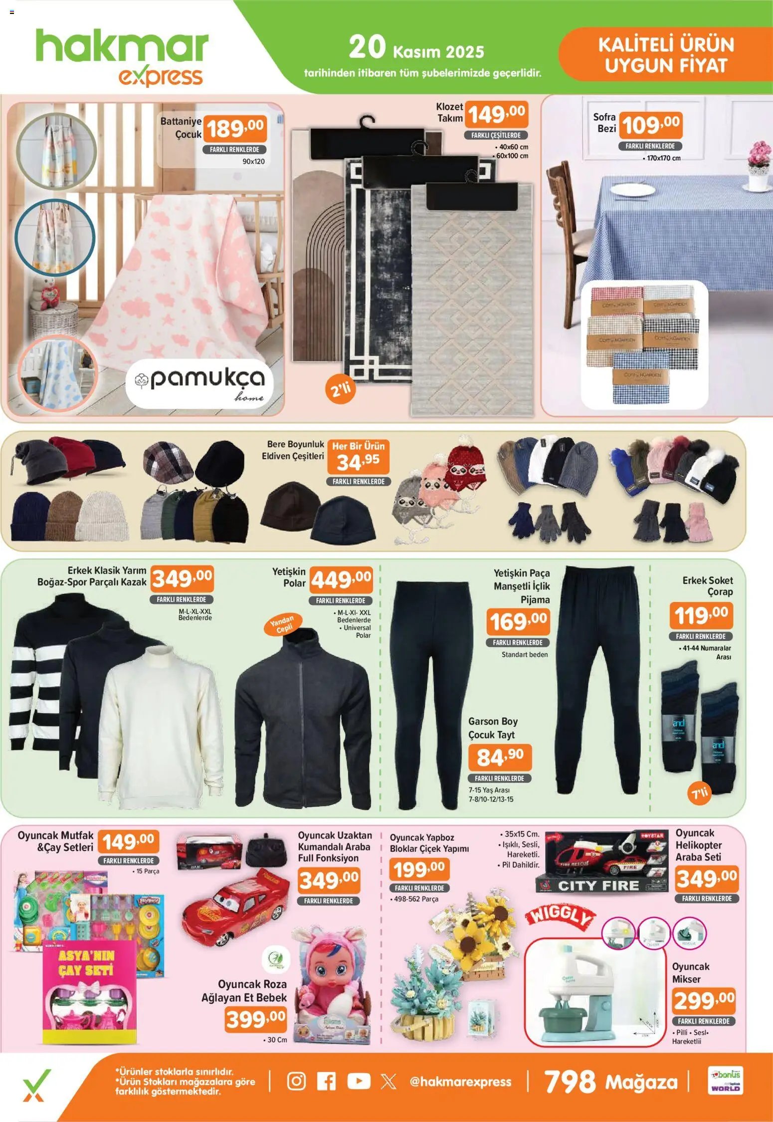 Hakmar Express Perşembe Aktüel Ürünler