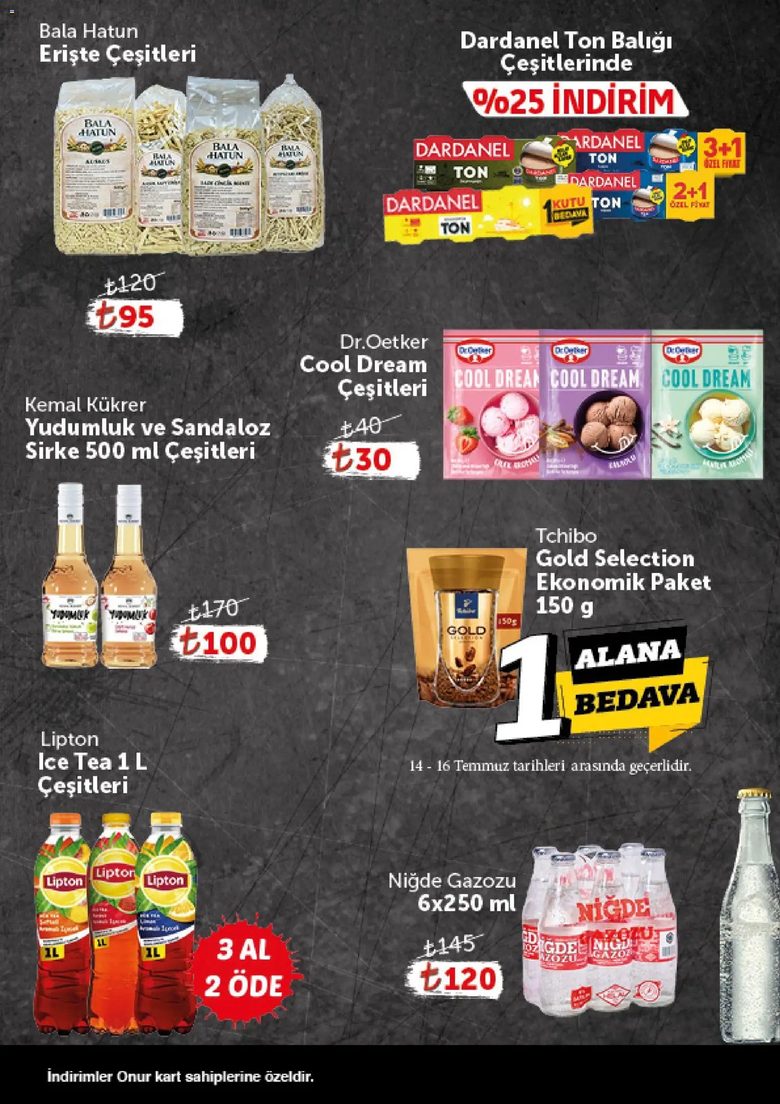 Onur Market - Katalog Gurme