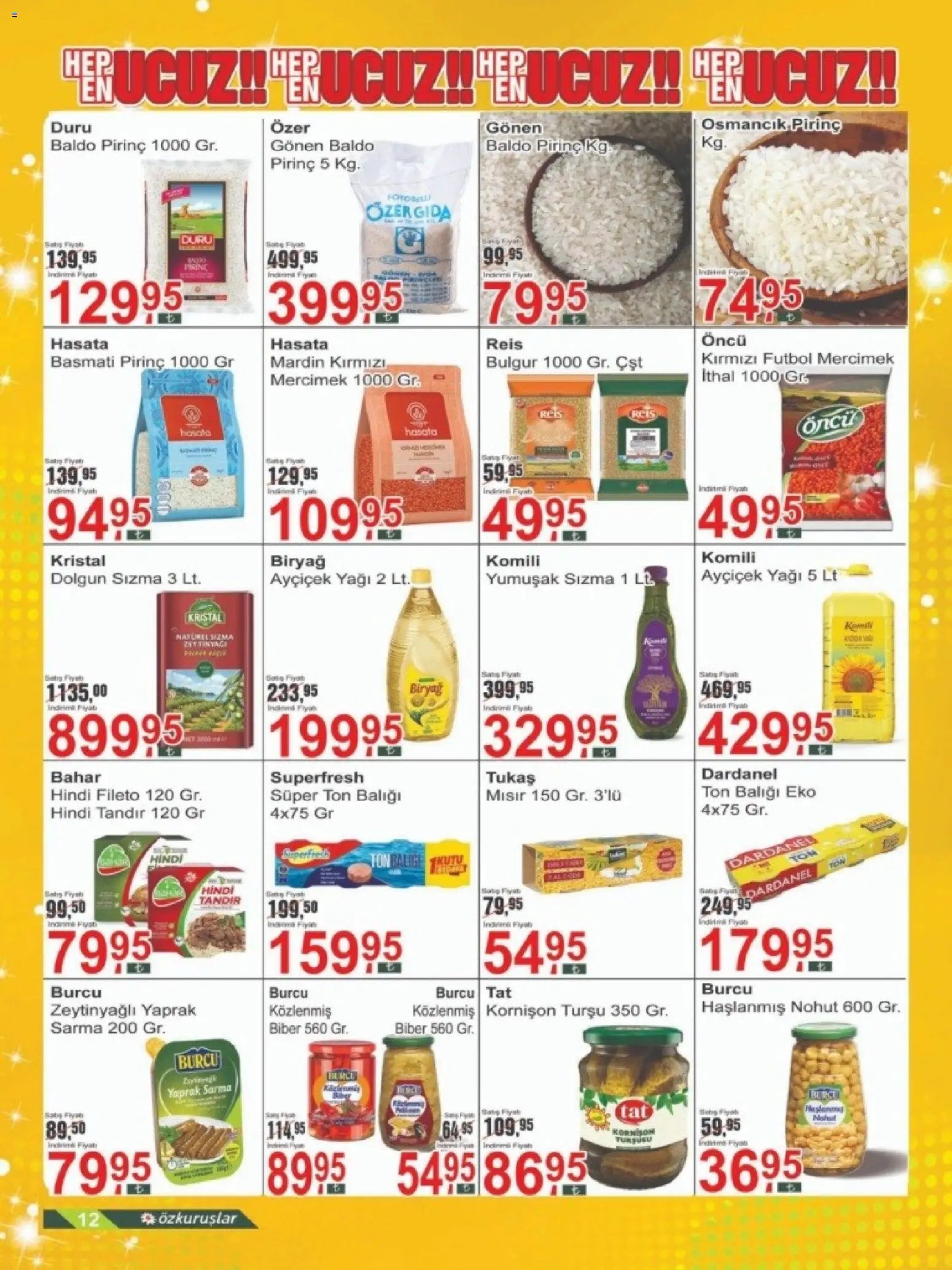 Özkuruşlar Katalog