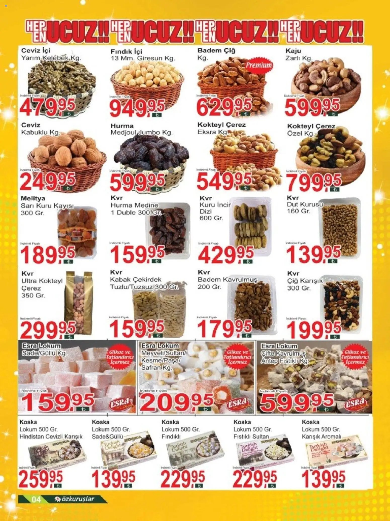 Özkuruşlar Katalog