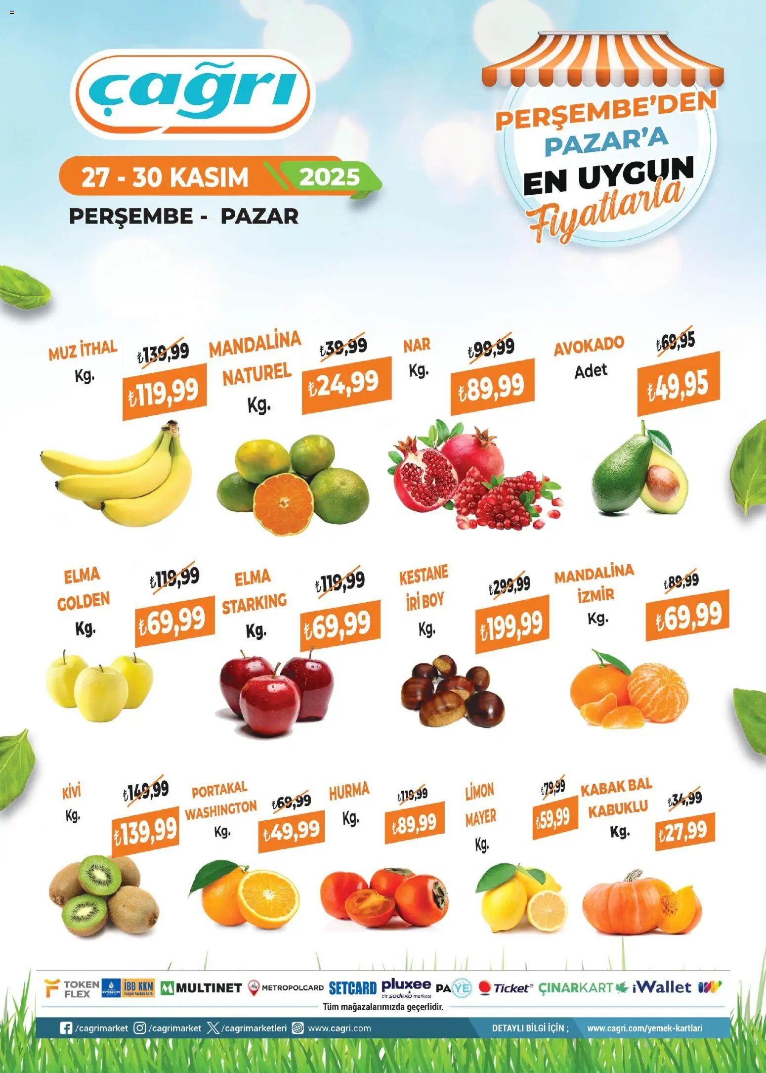 Çağrı Market - Manav Katalog