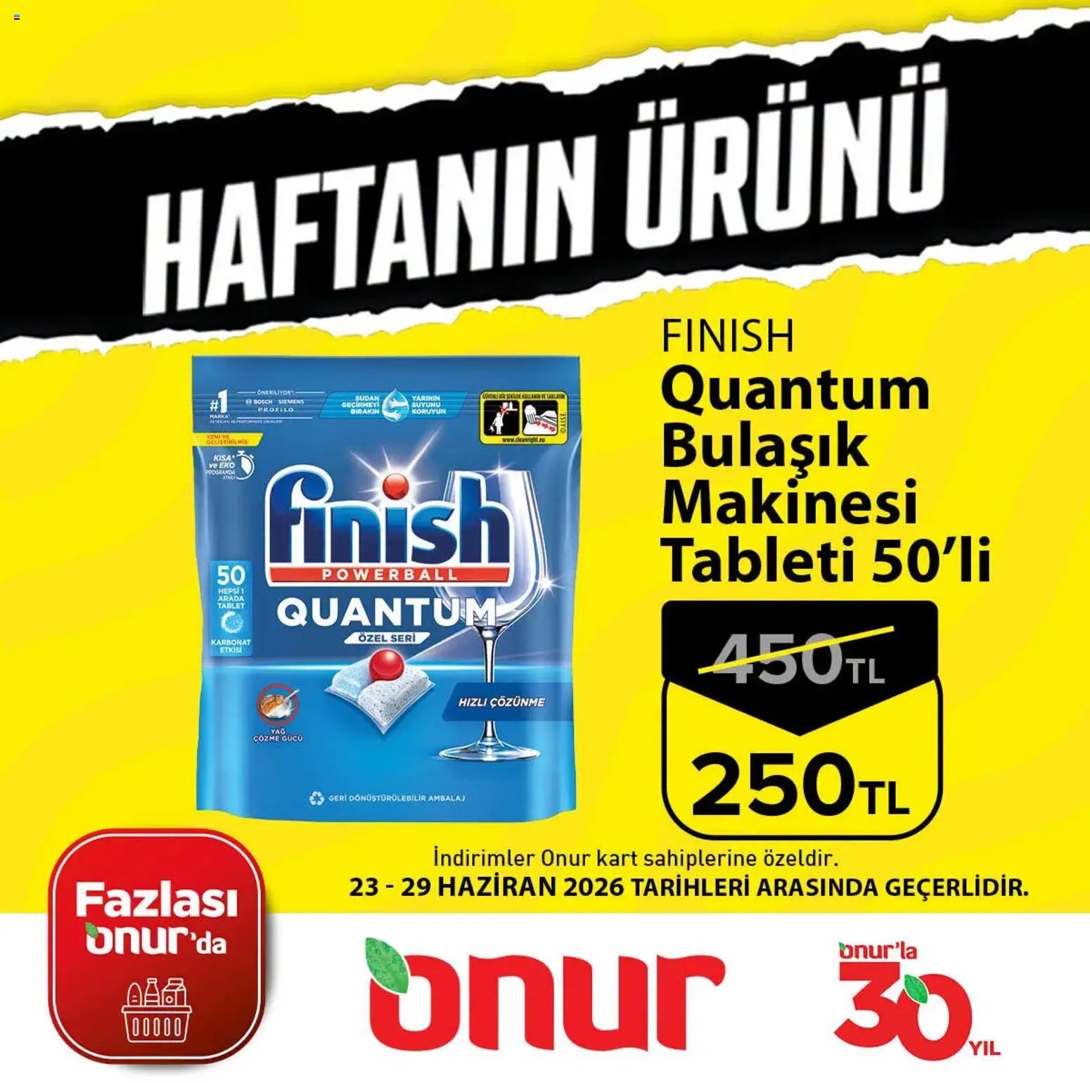 Onur Market - Haftanın Ürünü